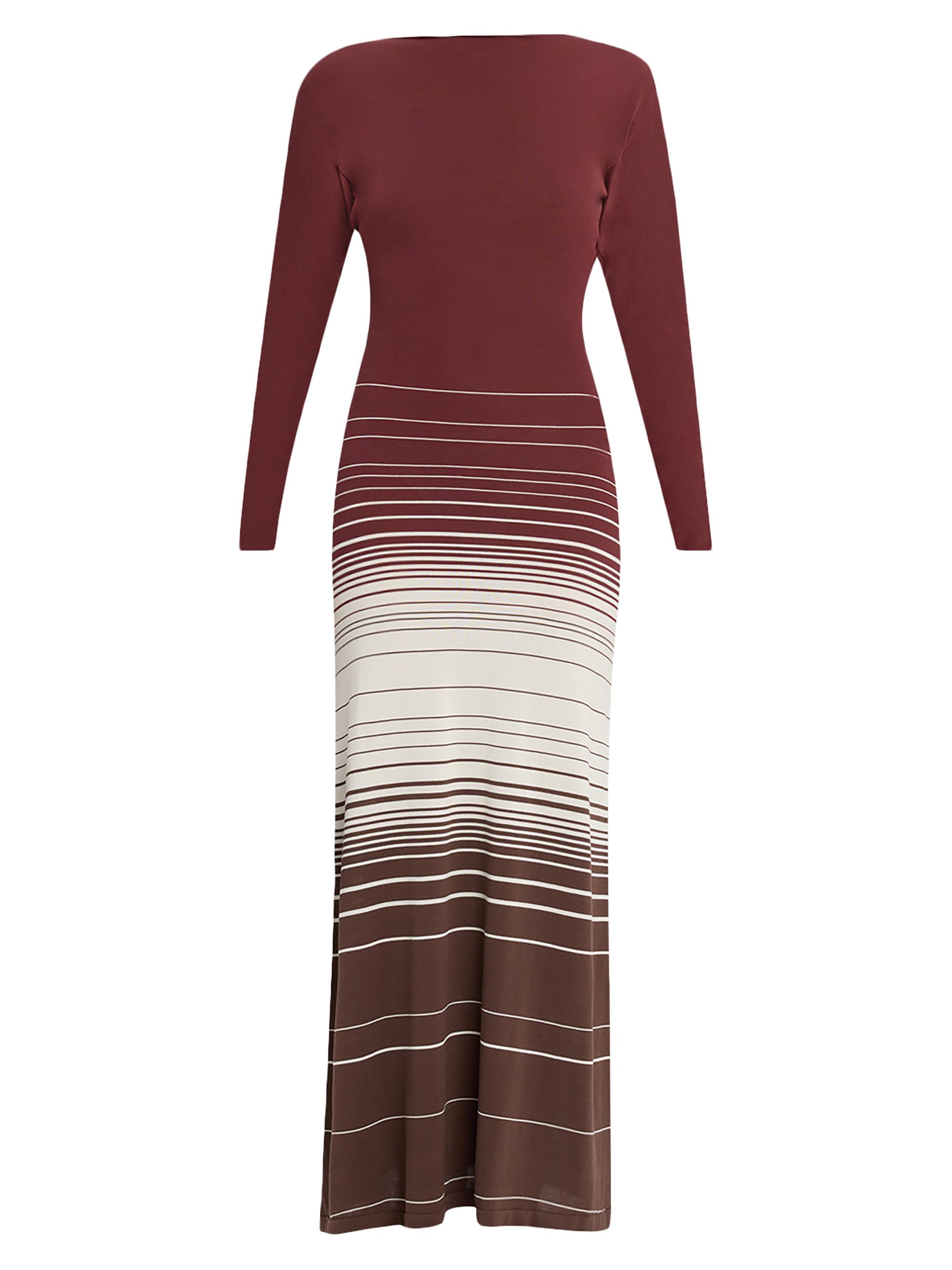 Faithfull the Brand Women's Idun Knit Twist-Back Maxi Dress