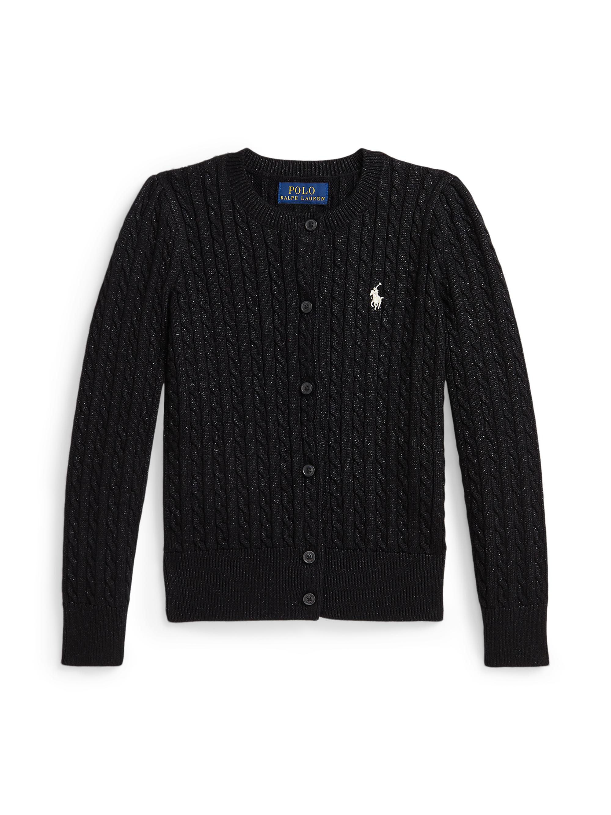 Polo Ralph Lauren Little Girl's & Girl's Polo Bear Cable-Knit