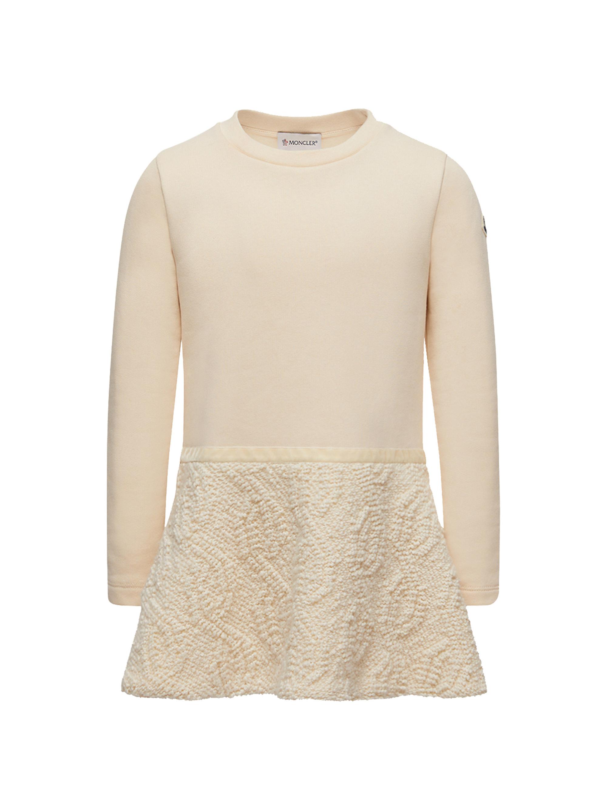 Moncler Little Girl's & Girl's Dress in Cotton - White