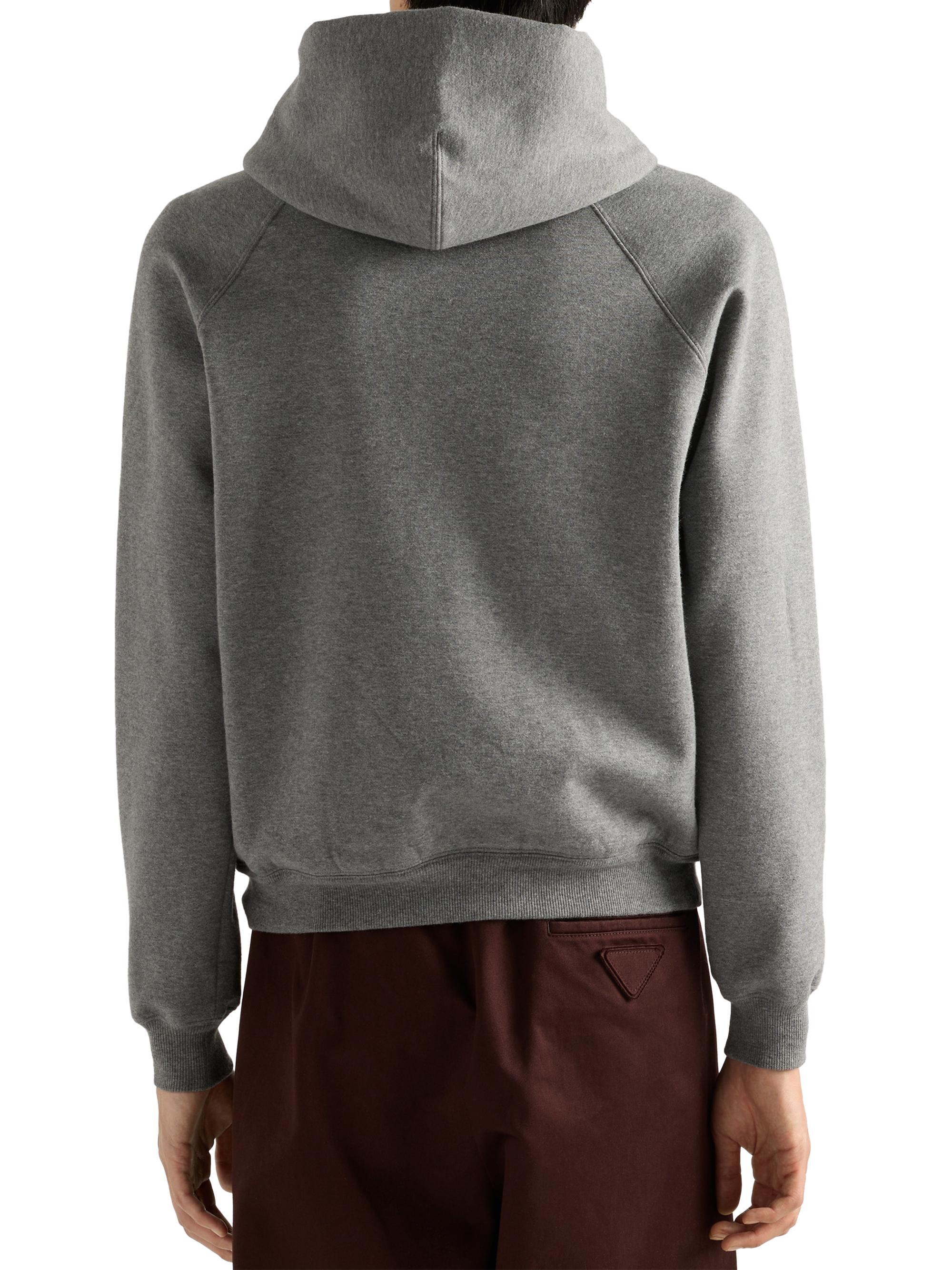 Prada Cashmere Blend Zipper Hoodie | Saks Fifth Avenue