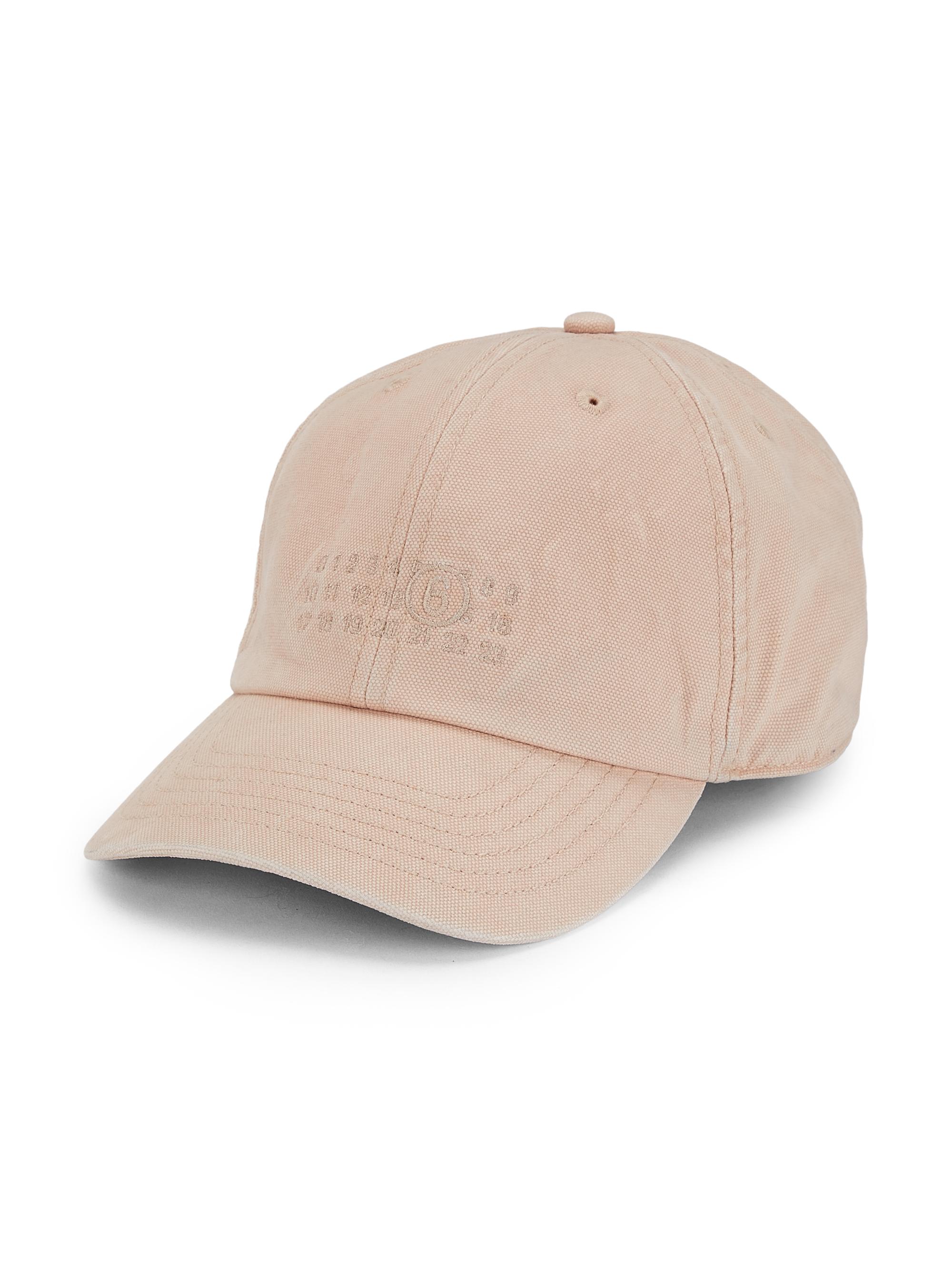 MM6 Maison Margiela Logo Cotton Baseball Hat | Saks Fifth Avenue