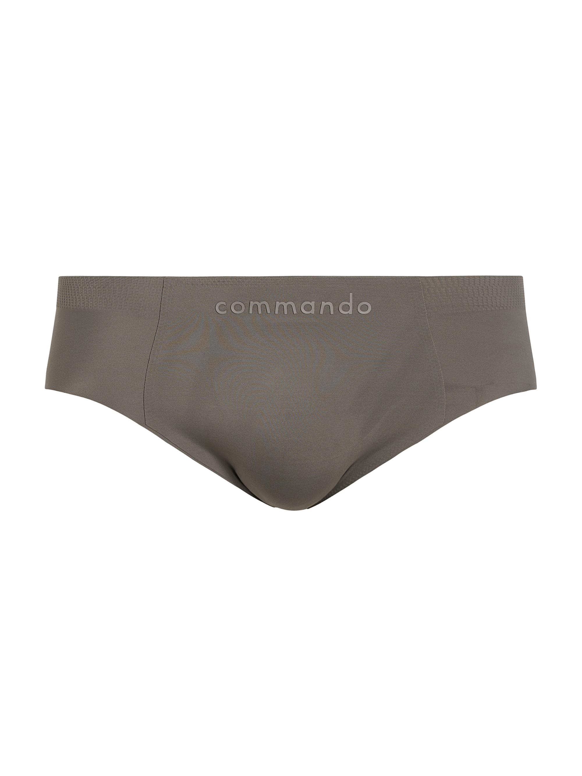Commando Men's Ultimate Bonded Micro Tech Brief - Taupe
