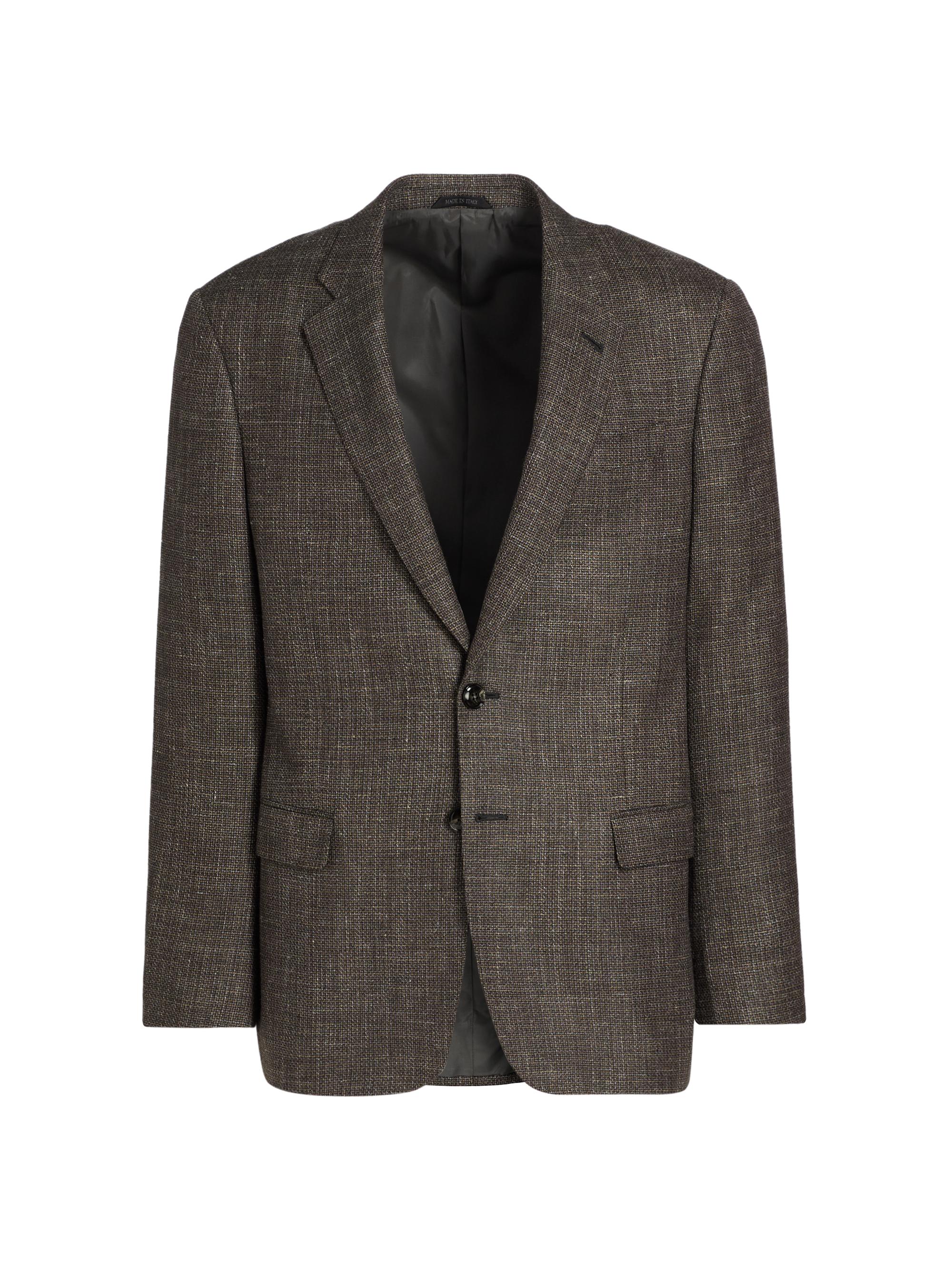 Giorgio Armani Men's Wool-Silk-Linen Sport Coat - Tan