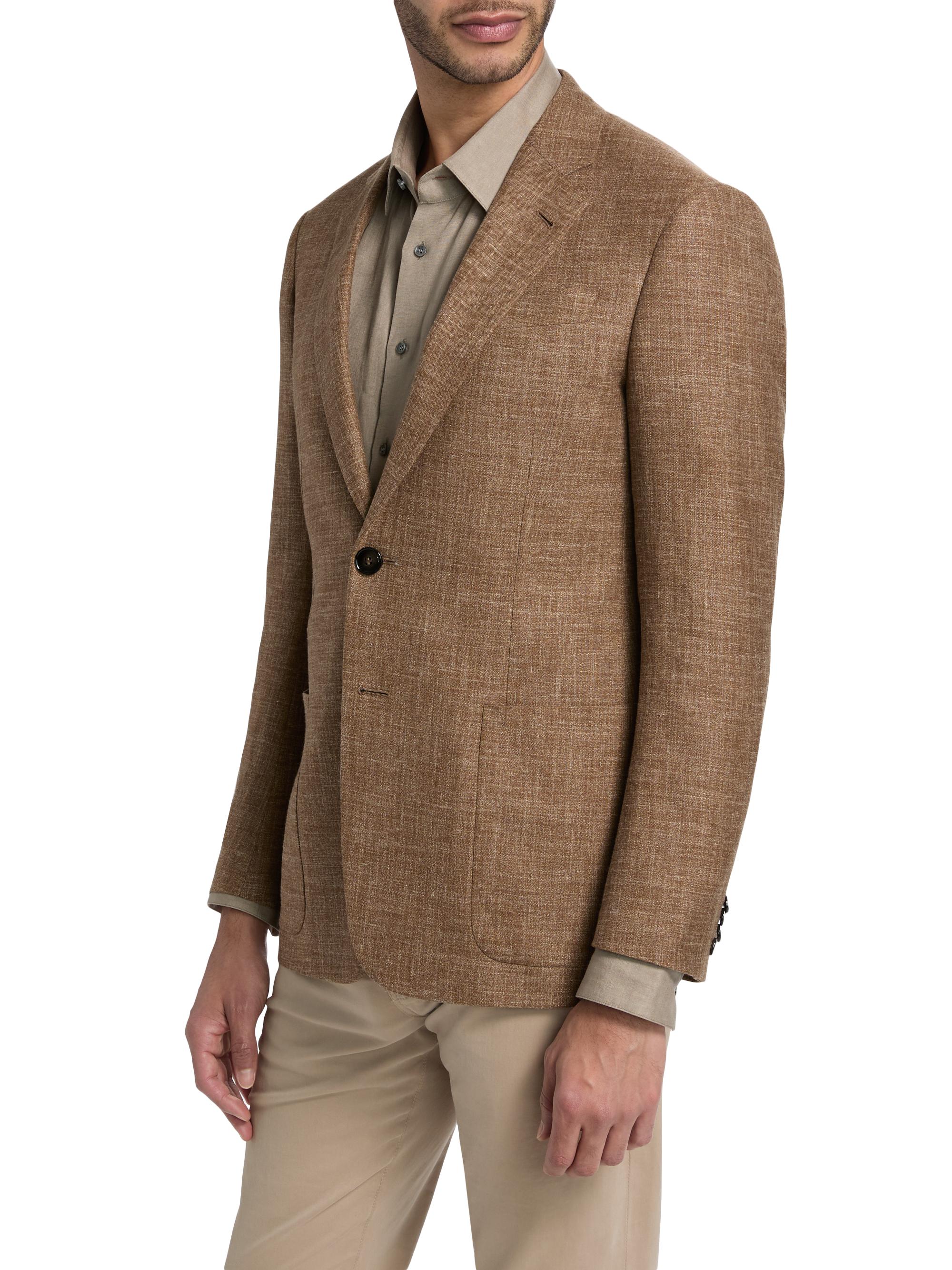 Giorgio Armani Woven Sports Jacket | Saks Fifth Avenue
