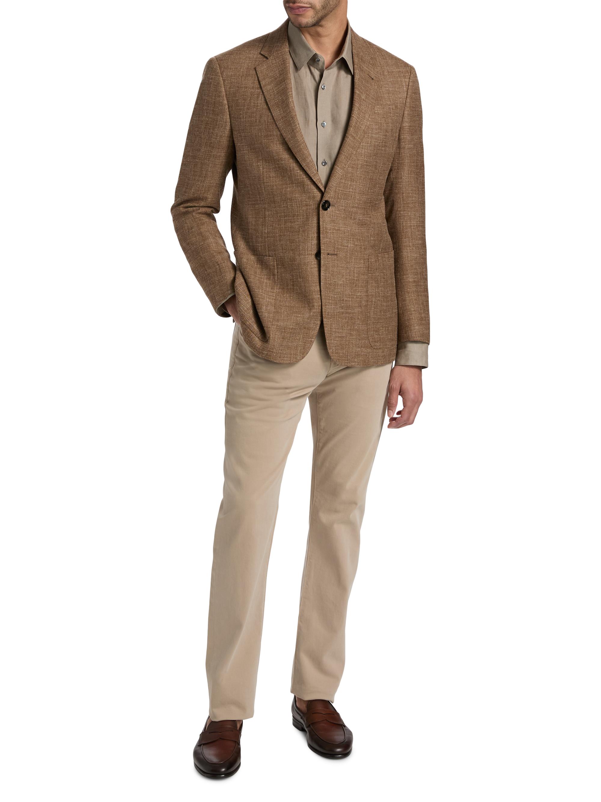 Giorgio Armani Woven Sports Jacket | Saks Fifth Avenue