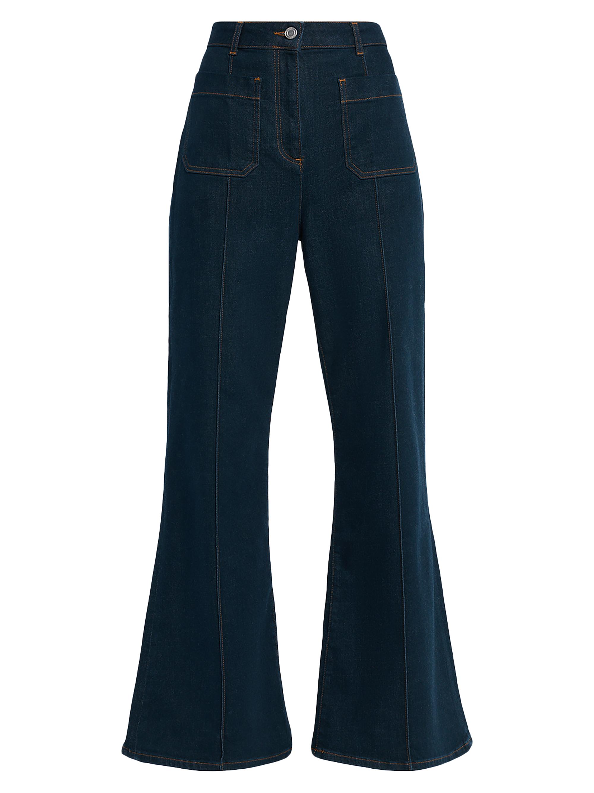 Derek Lam 10 Crosby Mille High-Rise Wide-Leg Jeans | Saks Fifth Avenue