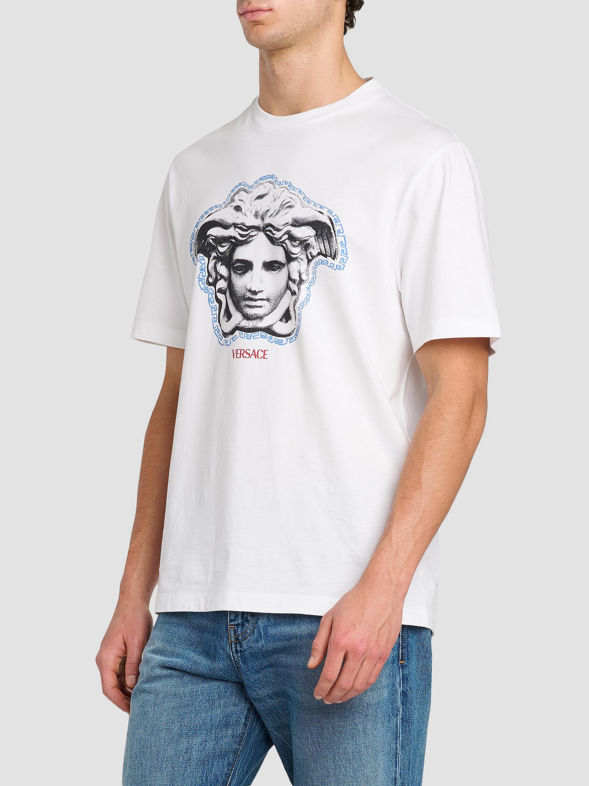 Versace Greca Medusa Crewneck T-Shirt | Saks Fifth Avenue