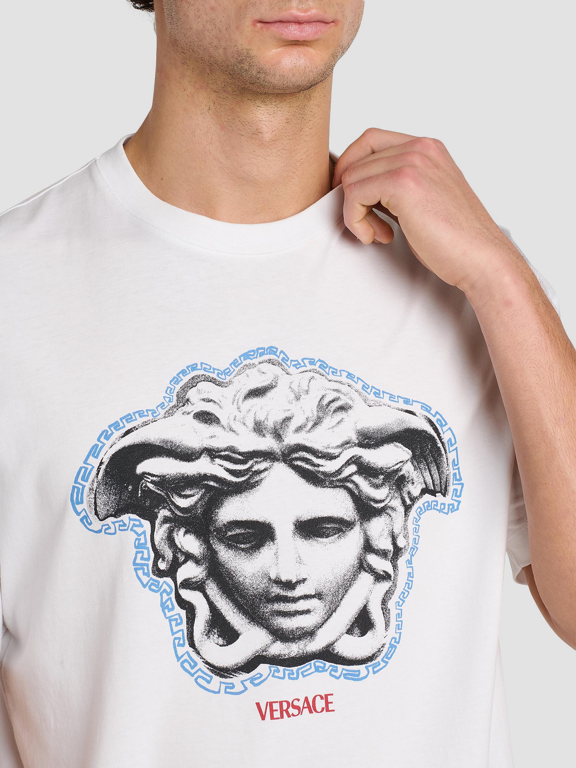 Versace Greca Medusa Crewneck T-Shirt | Saks Fifth Avenue