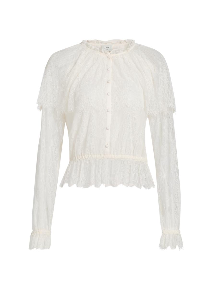 Cami NYC Vitoria Lace Blouse | Saks Fifth Avenue