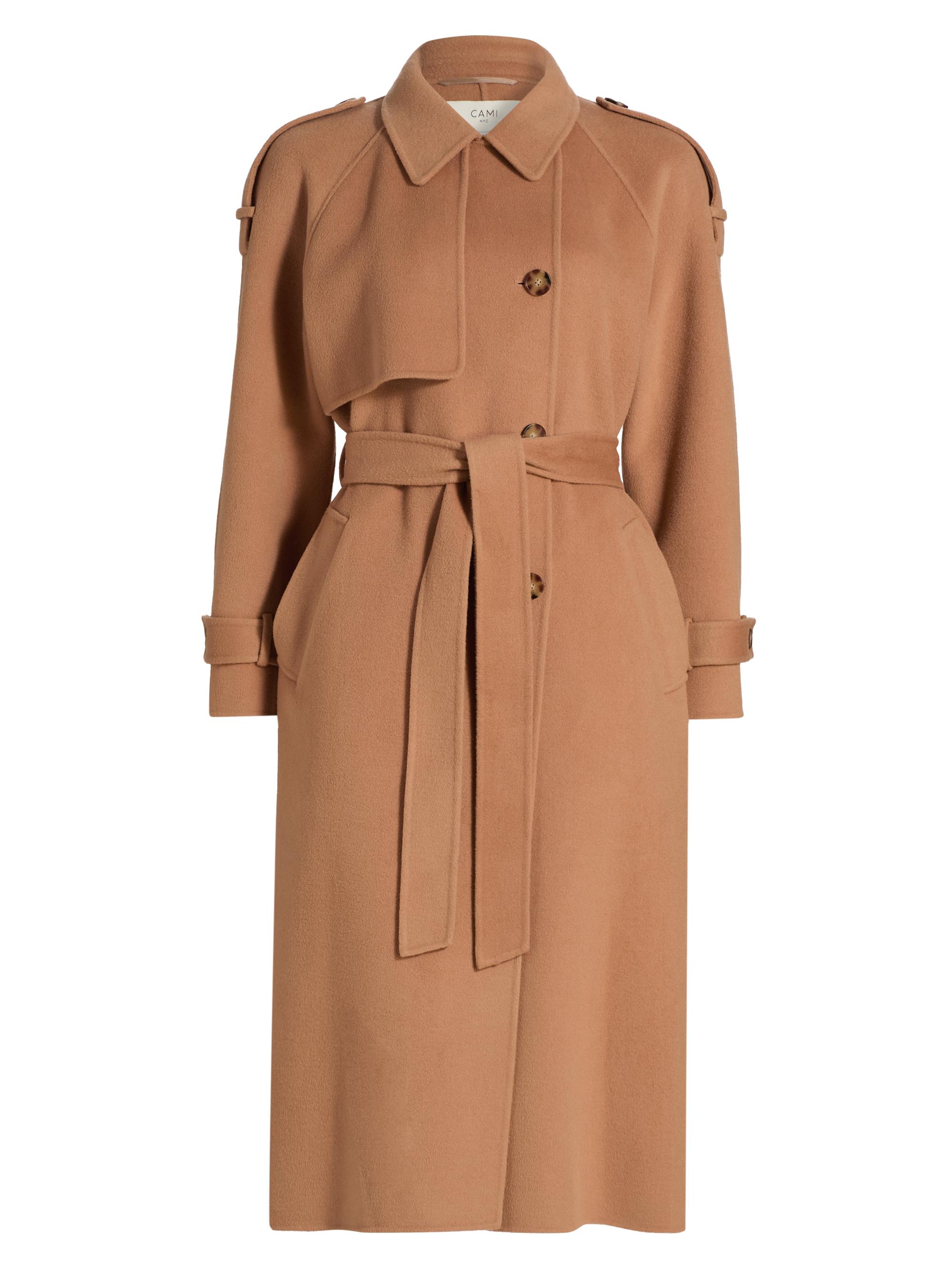 Bottega Veneta Leather-Embellished Cotton-Blend Trench Coat