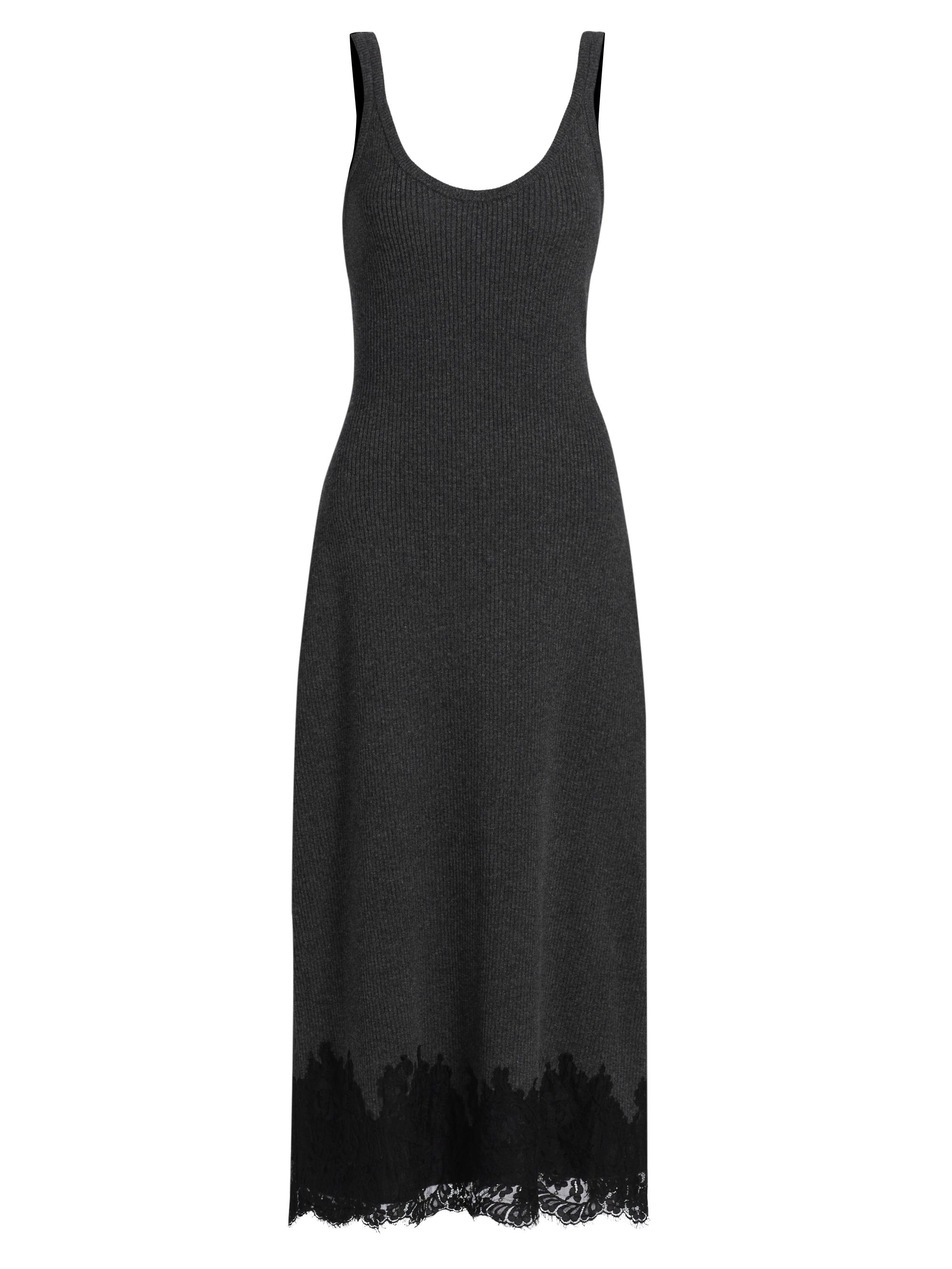 Rails Nia Cotton-Blend Fringe-Hem Knit Midi-Dress