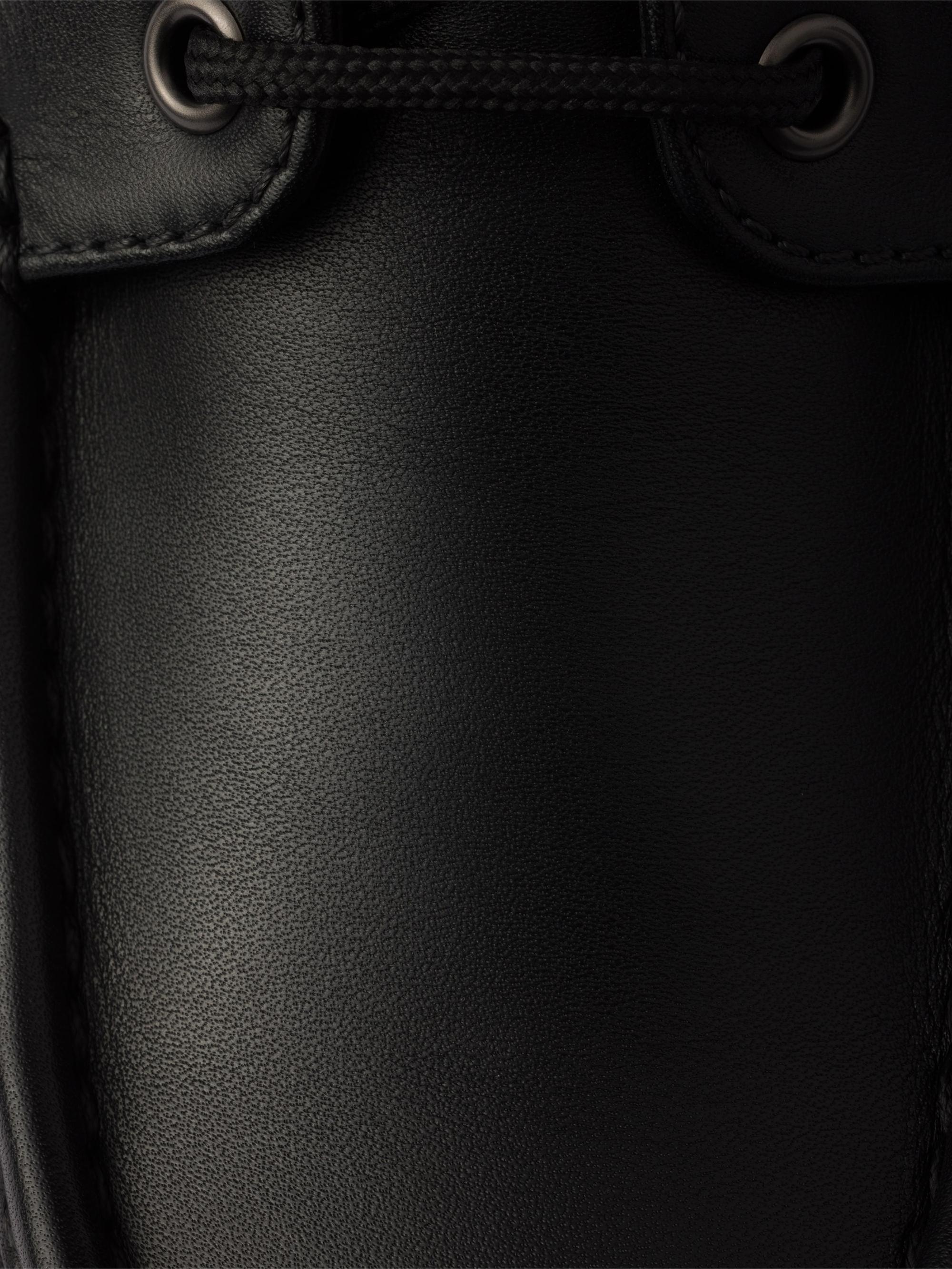 Prada Laced Leather Booties | Saks Fifth Avenue