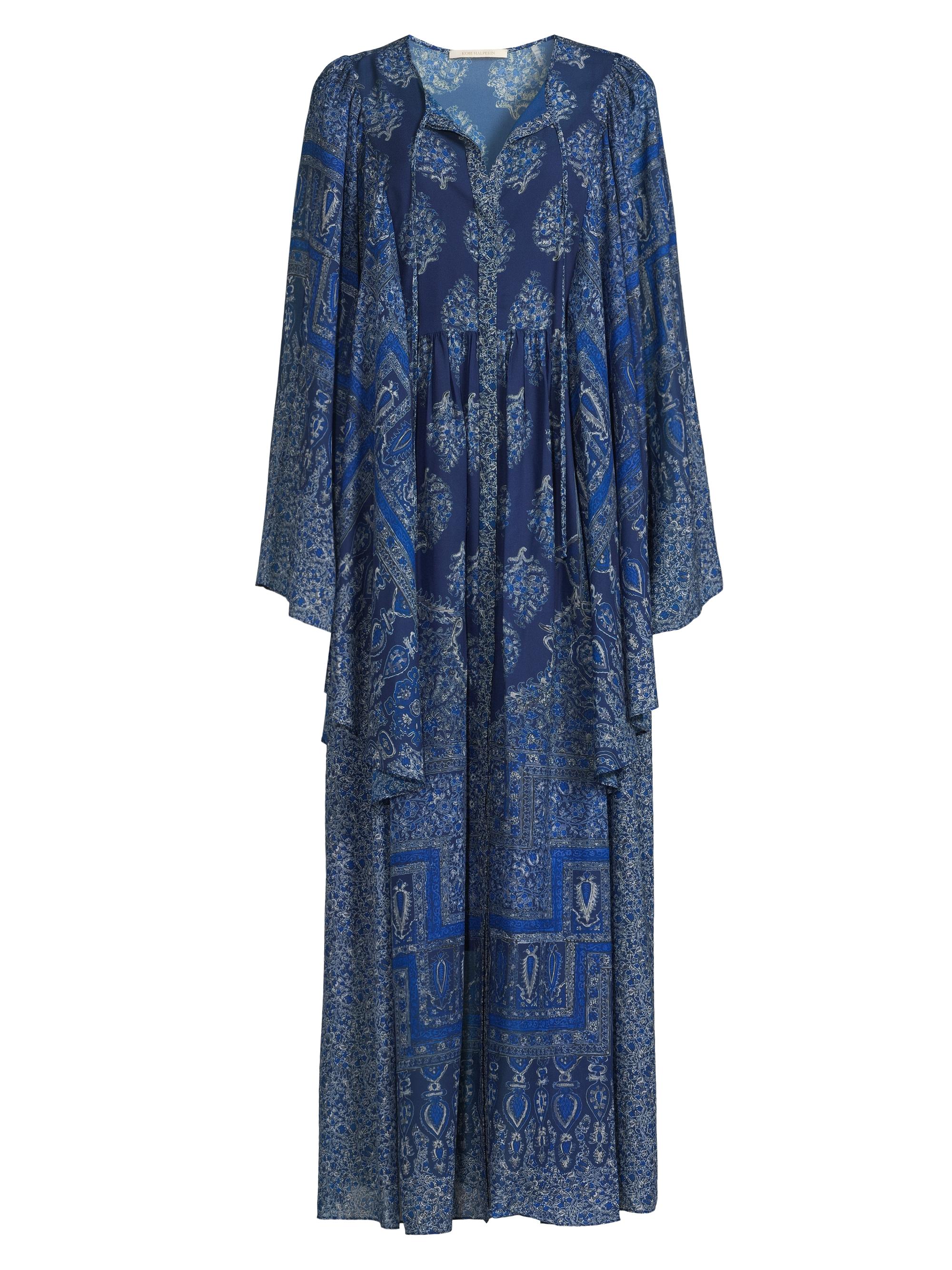 Kobi Halperin Women's Salem Chiffon Maxi Dress - Indigo Multi