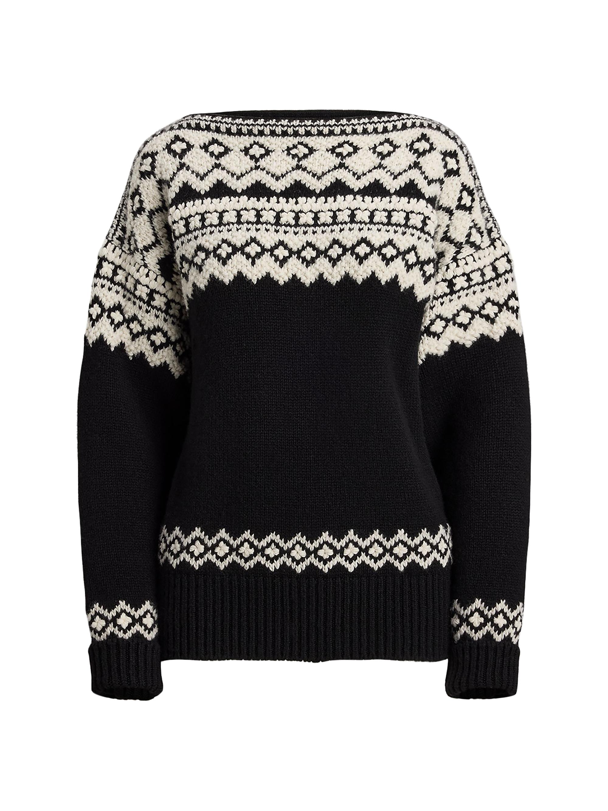 Ralph Lauren Collection Fair-Isle Cashmere Sweater | Saks Fifth Avenue