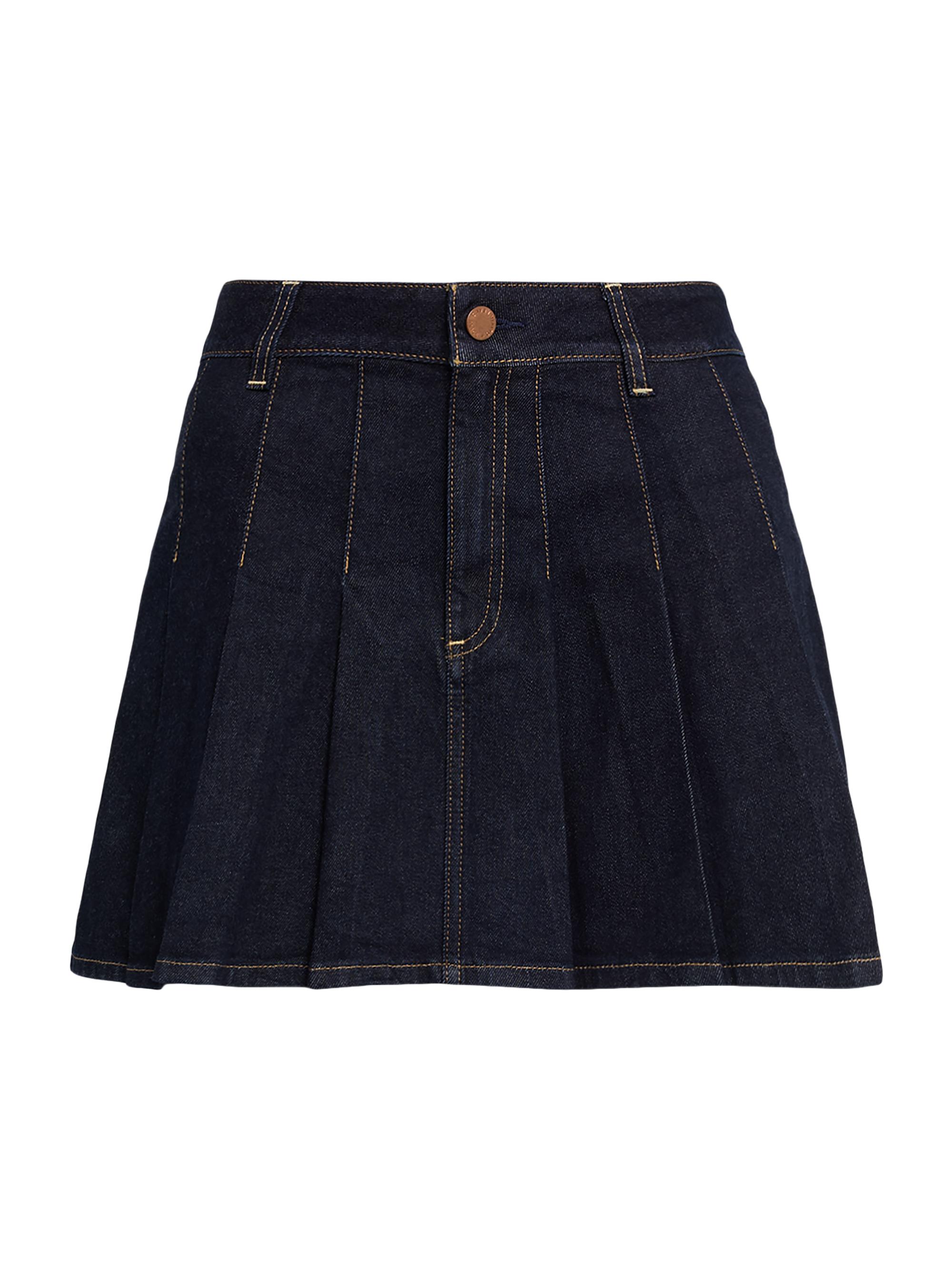 Paige Adaline Denim Miniskirt | Saks Fifth Avenue