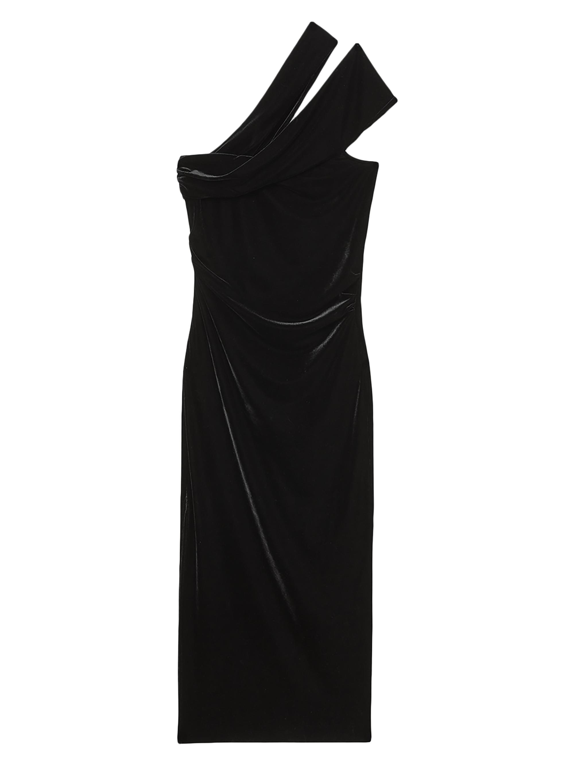 BCBGMAXAZRIA Velvet Bustier Strapless Dress | Saks Fifth Avenue