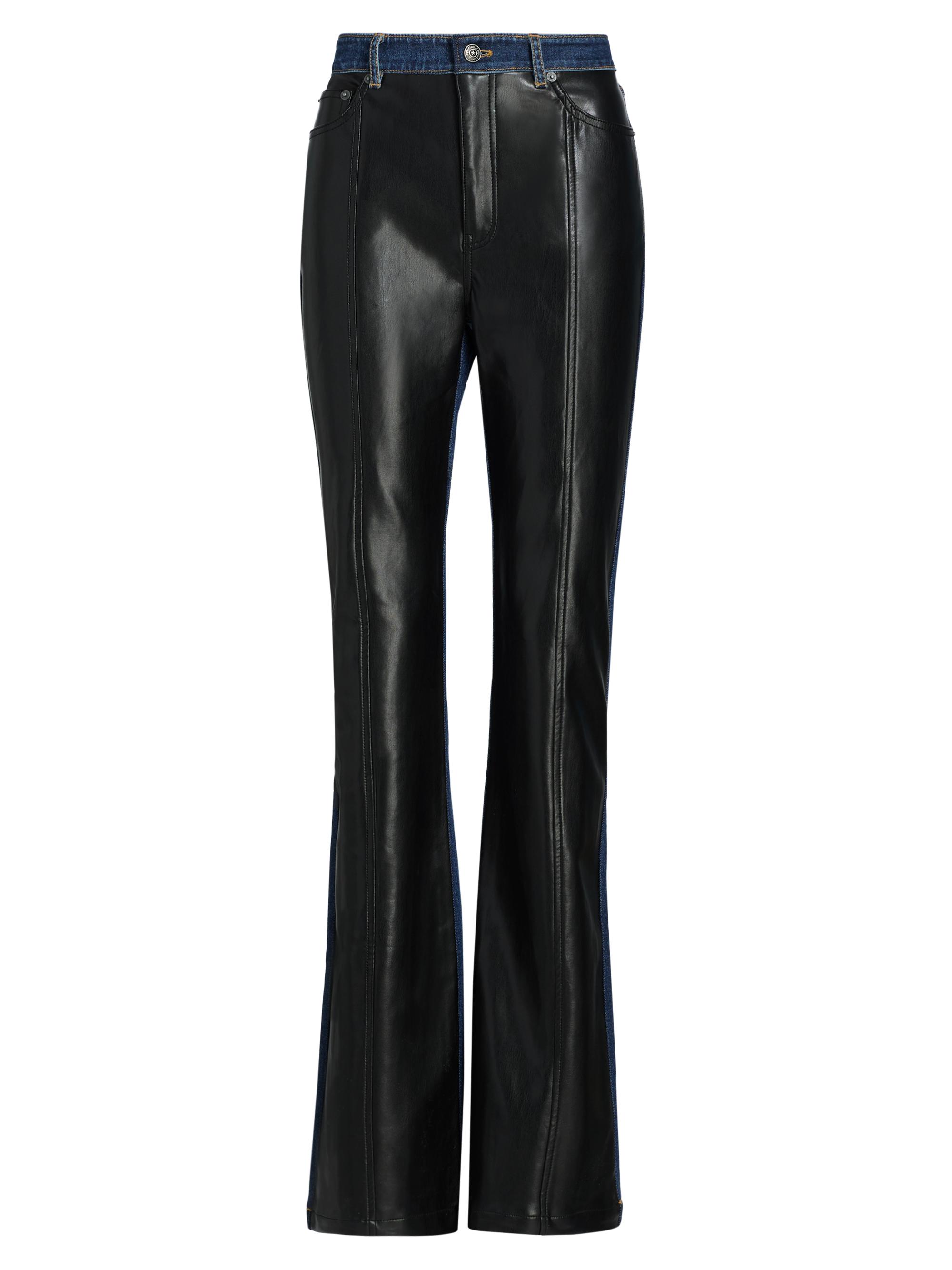 Cinq à Sept Roxette Faux-Leather Crop Pants | Saks Fifth Avenue