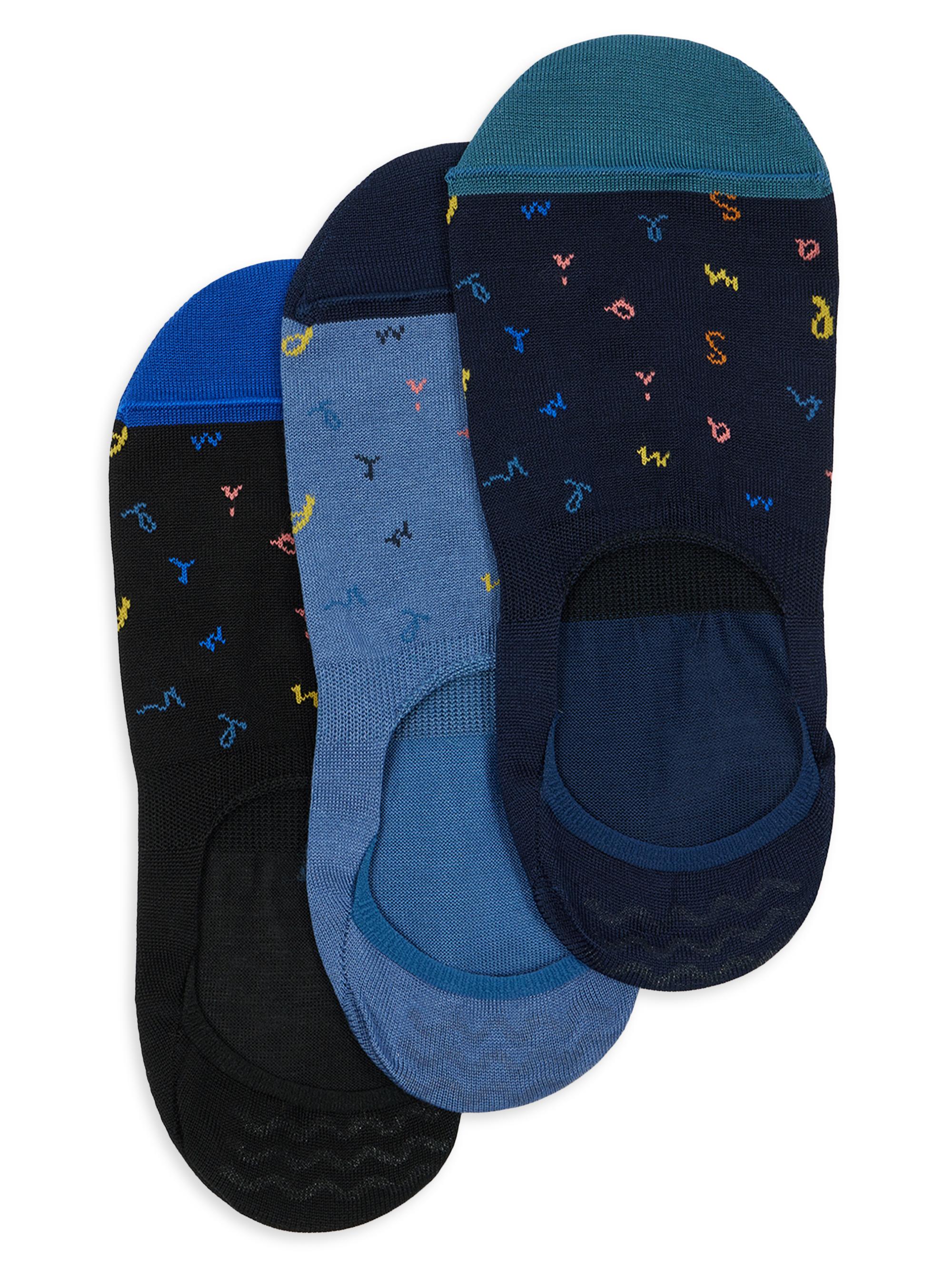 Paul Smith Men's Meribel 3-Pack No-Show Socks
