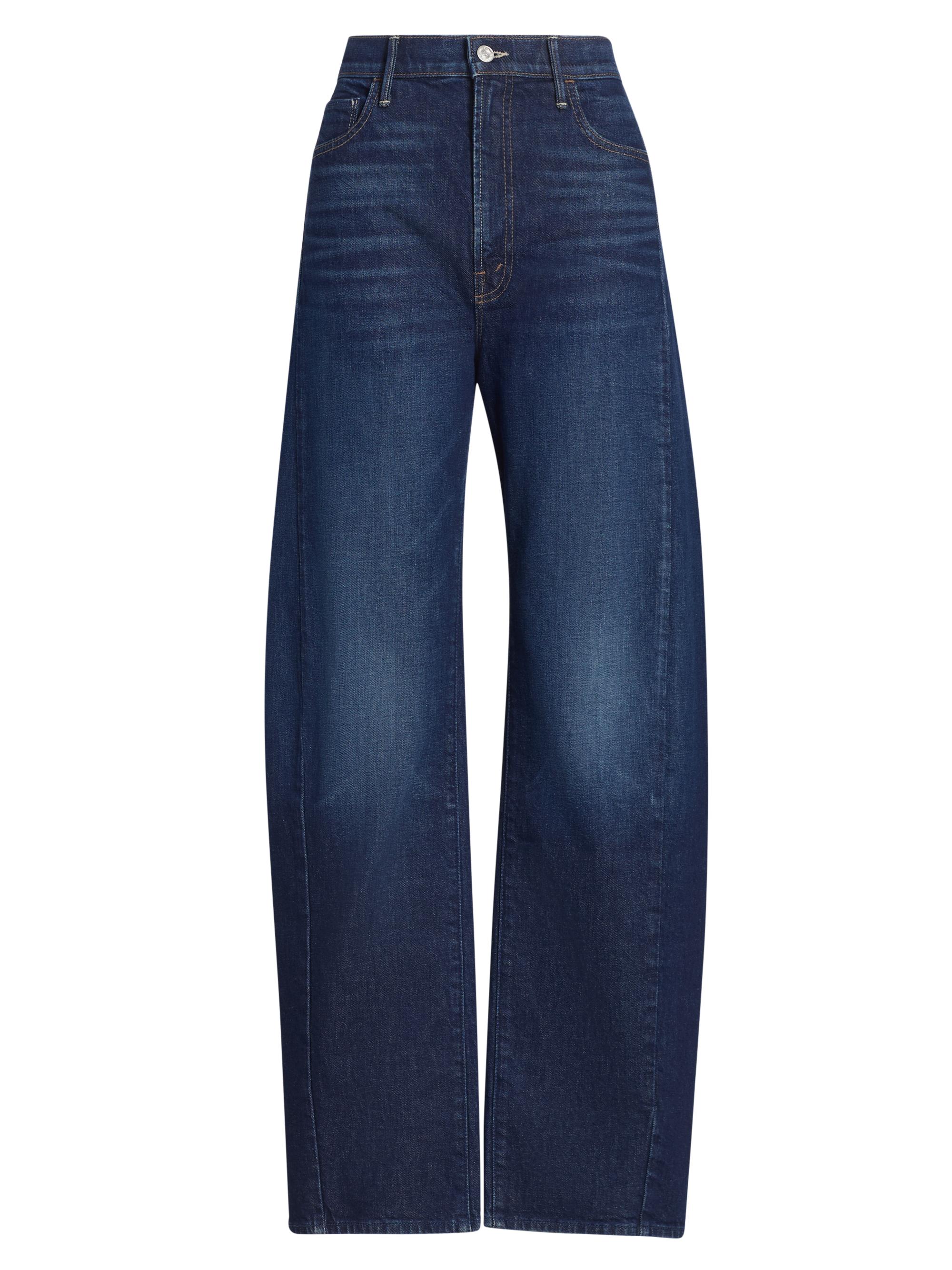 Mother Women's The Full-Pipe Skimp Stretch High-Rise Curved Jeans - Kicks And Riffs