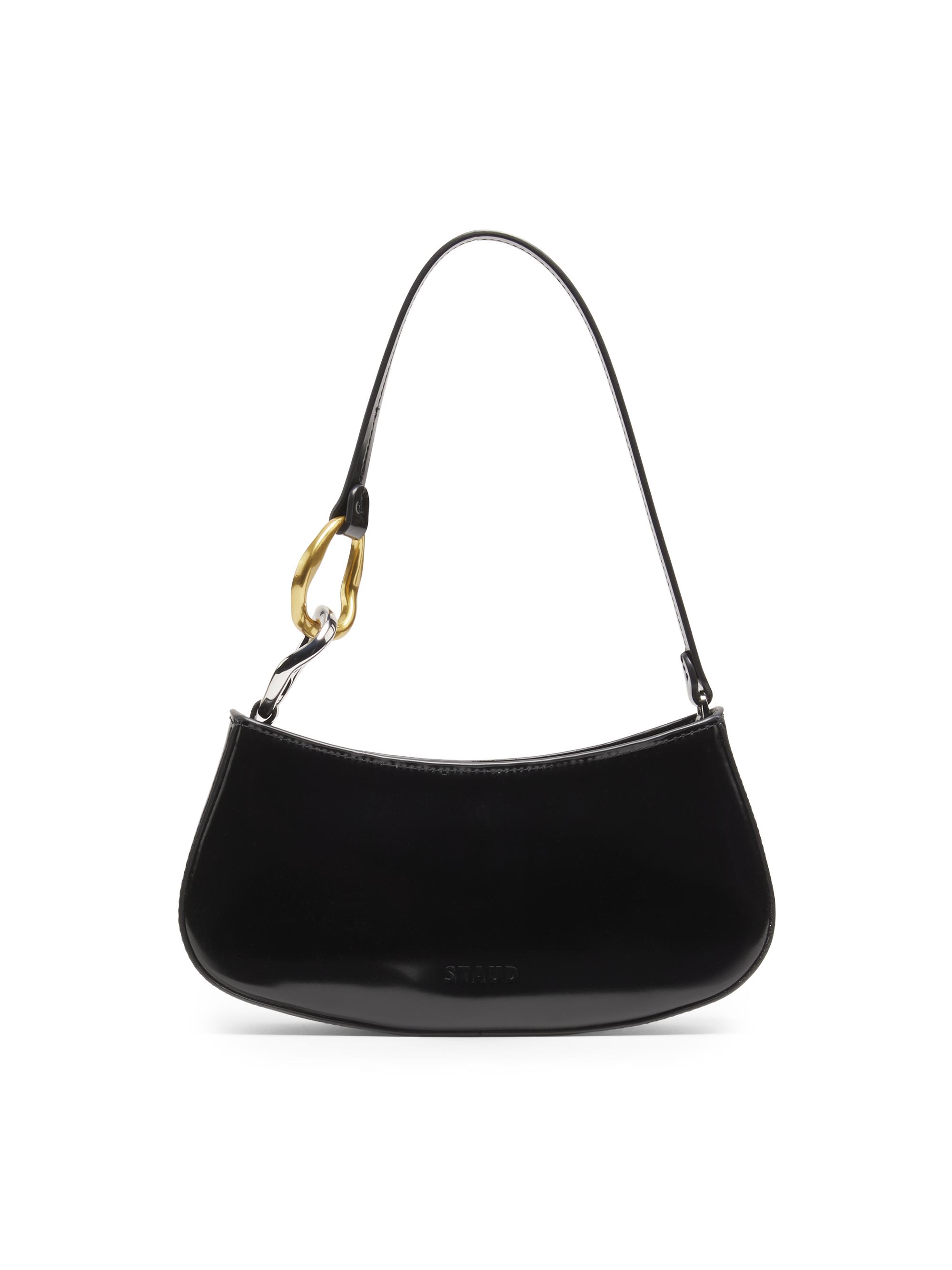 Staud Women's Ollie Leather Shoulder Bag - Espresso