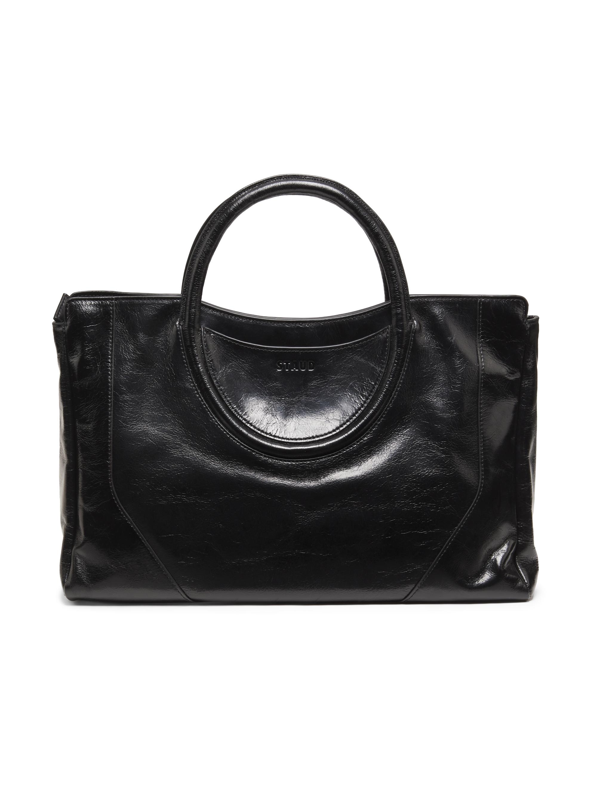 Staud Women's Maude Leather Satchel - Black