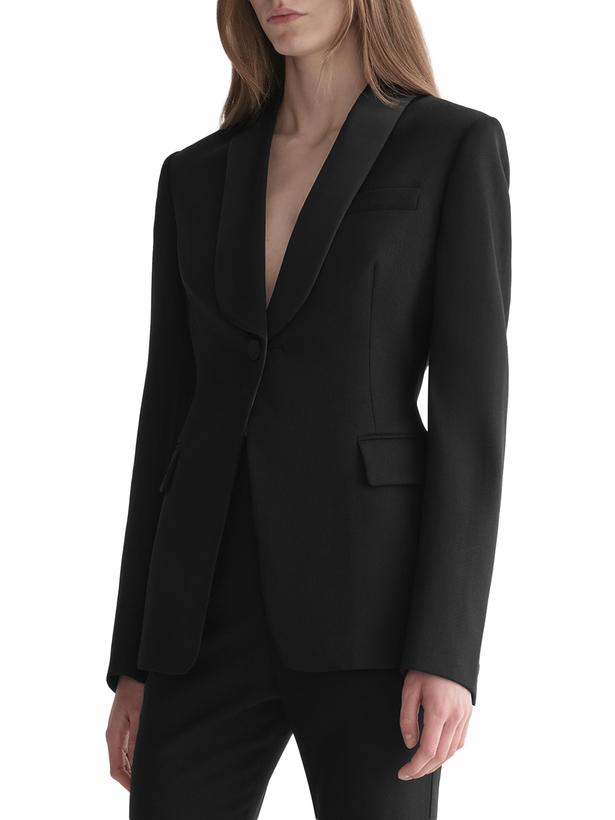 A.L.C. Ari Satin Shawl Lapel Jacket | Saks Fifth Avenue