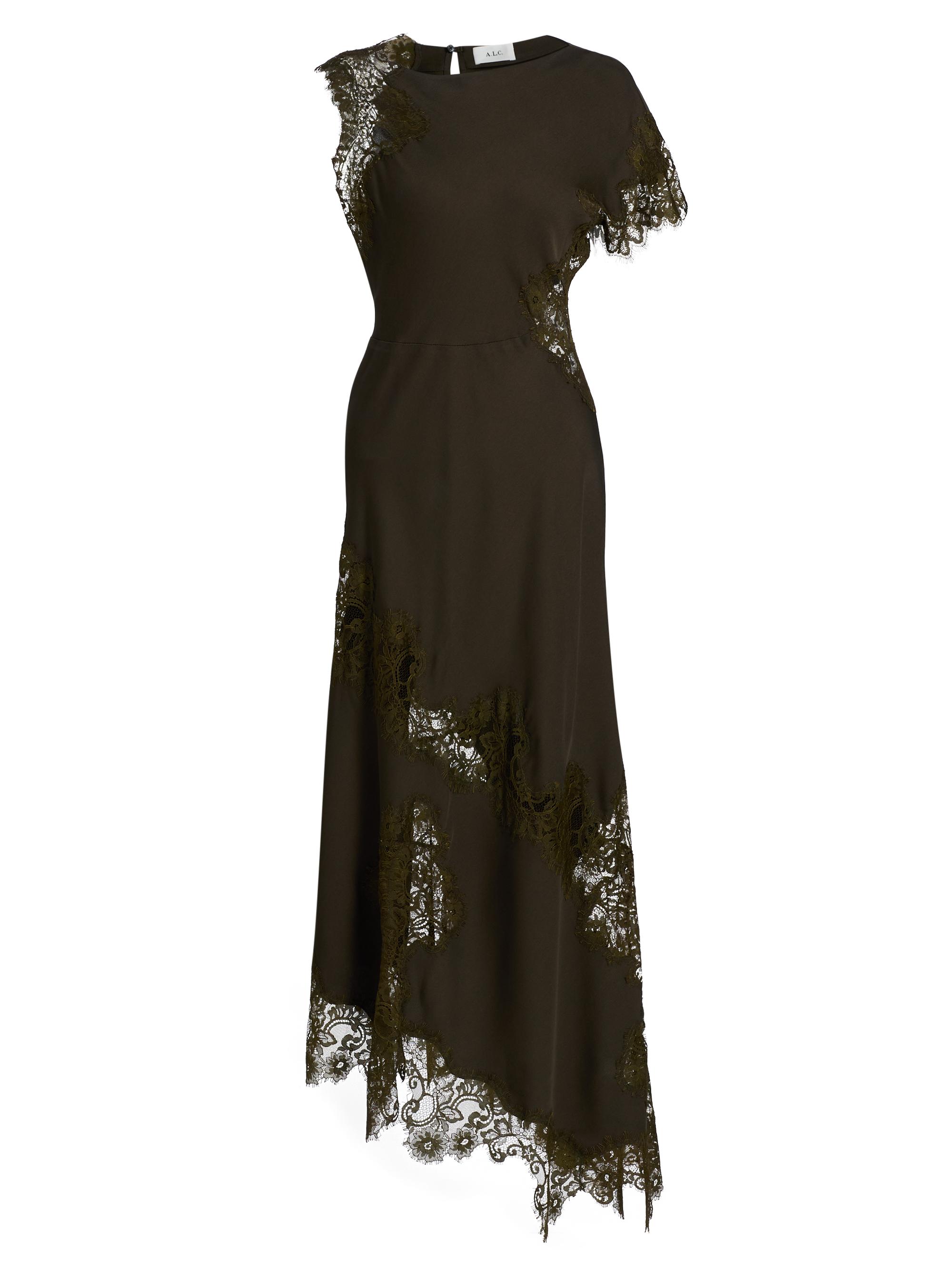 knee length dresses for ladies Grace Loves Lace Silky Satin Mini Moonshine main image 1