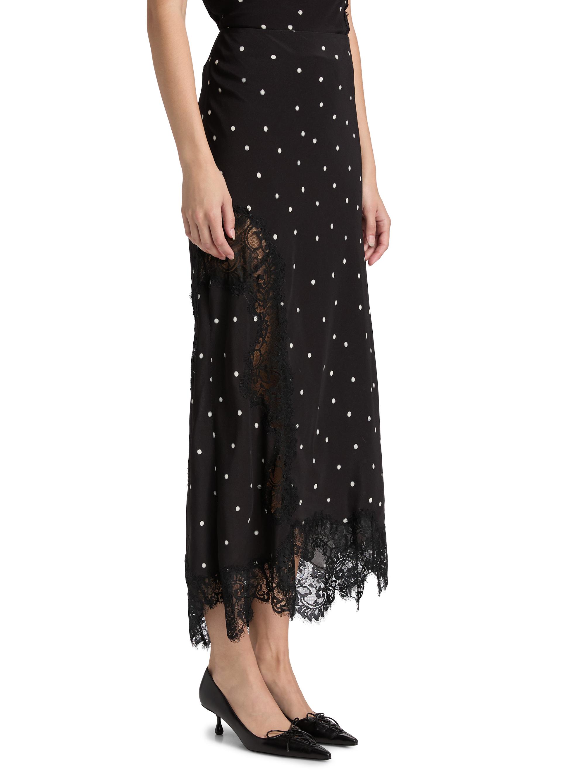 A.L.C. Olivia Polka Dot Midi-Skirt | Saks Fifth Avenue