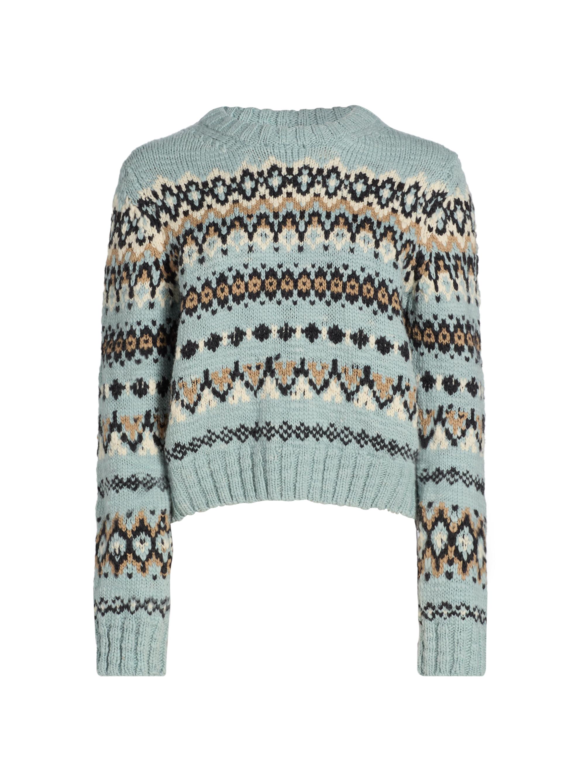 Veronica Beard Chiana Fair-Isle Sweater | Saks Fifth Avenue