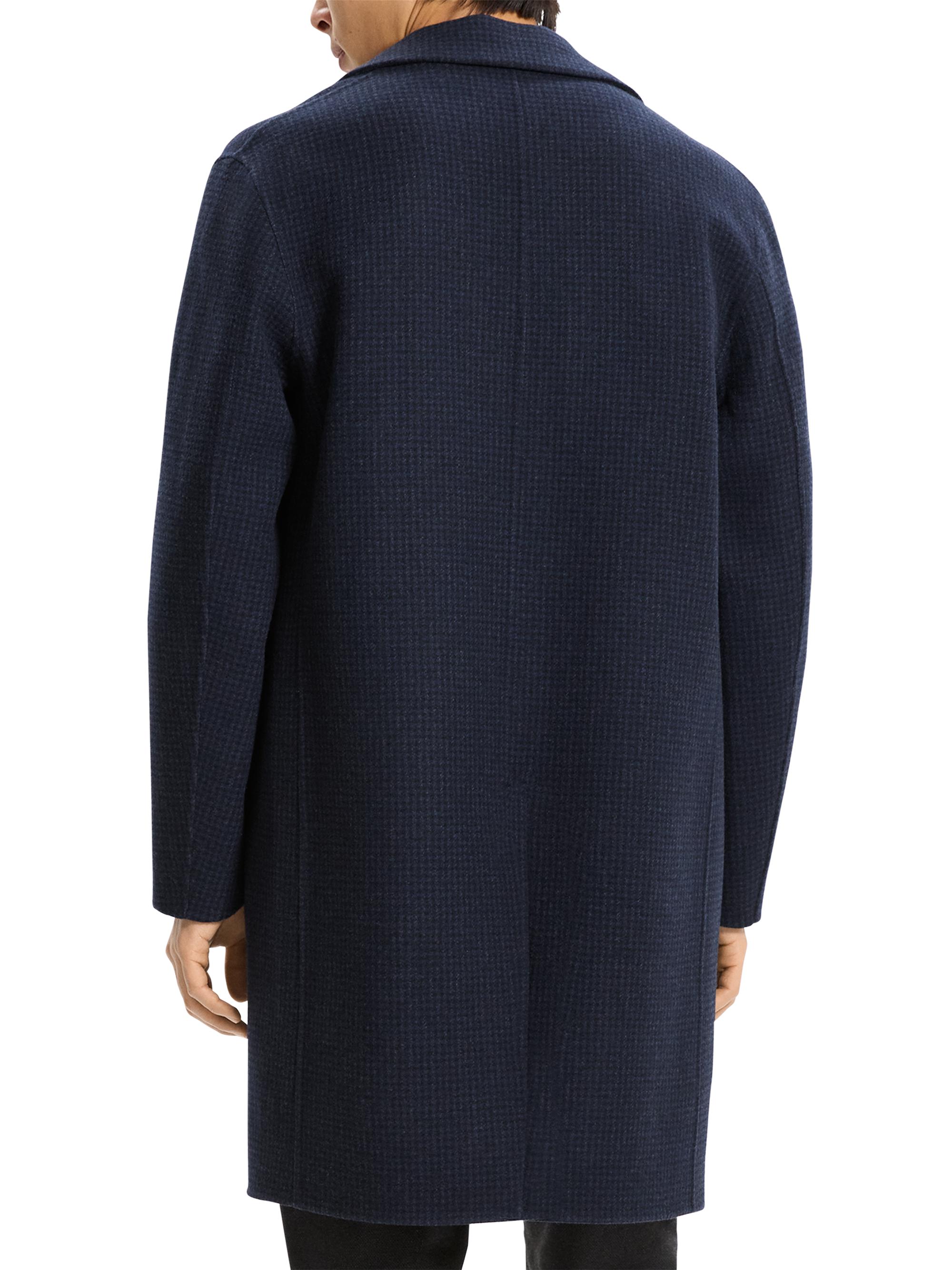 Theory Wool-Cashmere Houndstooth Coat | Saks Fifth Avenue