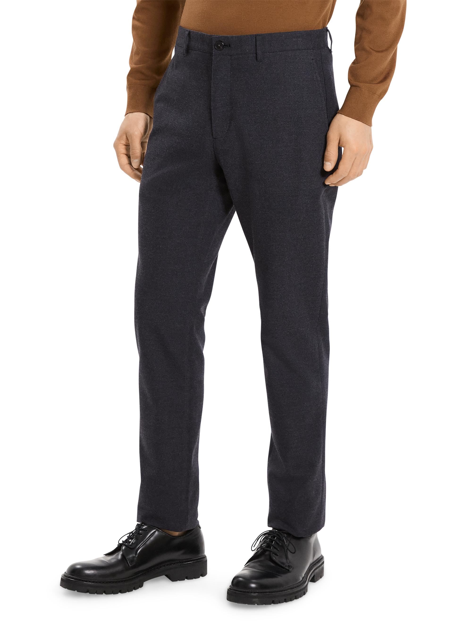 Theory Zaine Twill Straight-Leg Pants | Saks Fifth Avenue