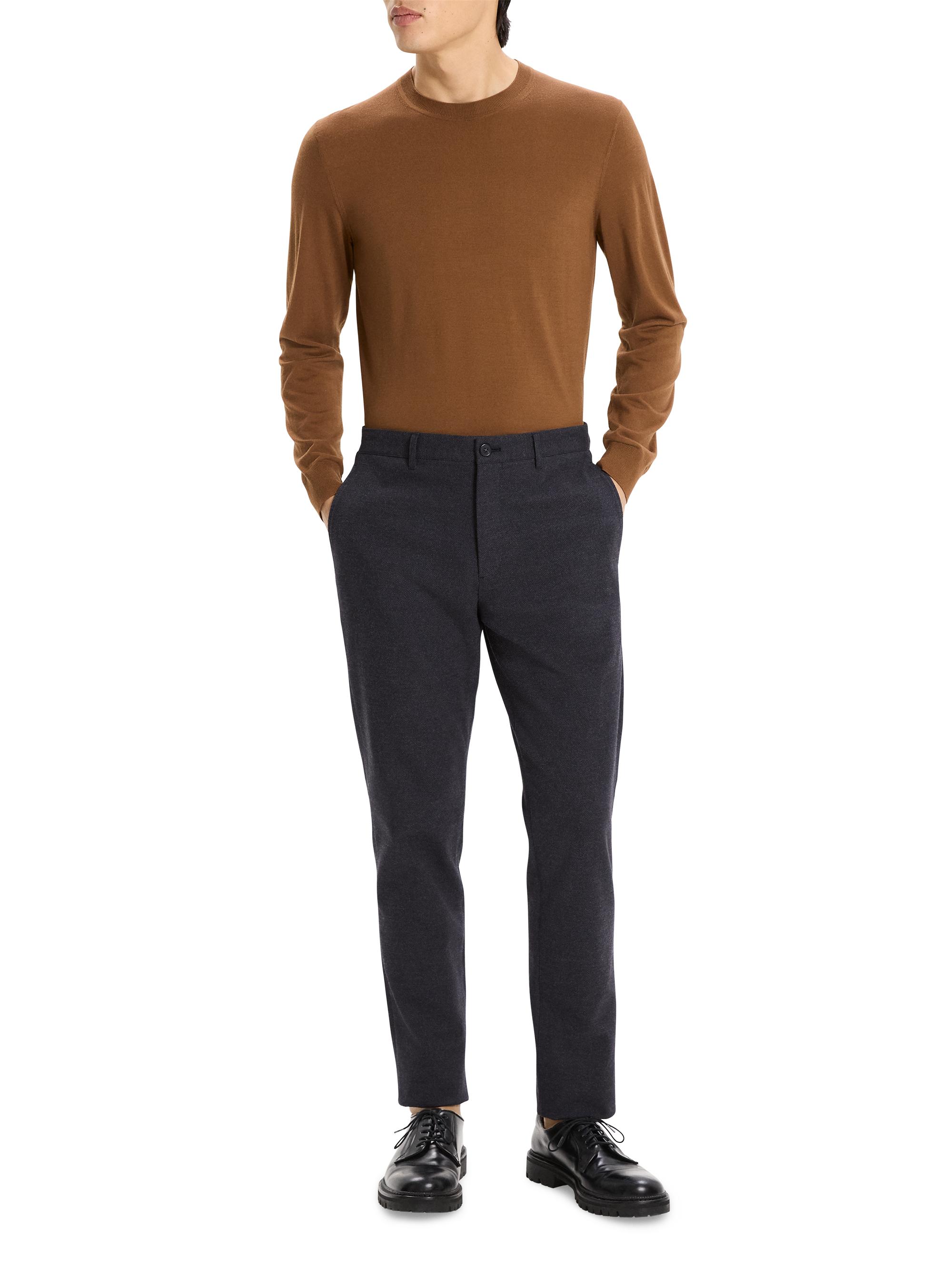 Theory Zaine Twill Straight-Leg Pants | Saks Fifth Avenue