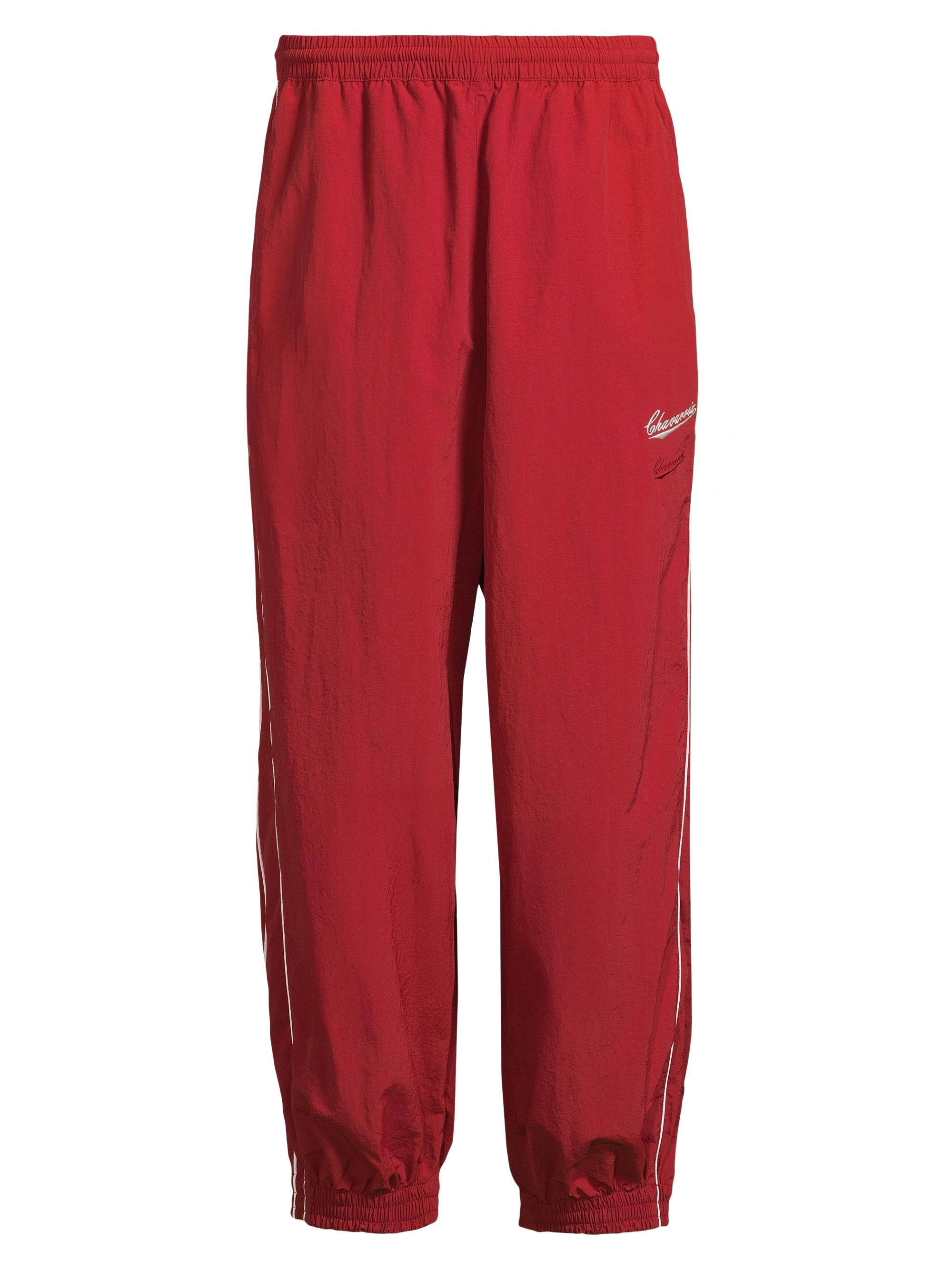 Willy Chavarria Men's Bad Boy Track Pants - Red