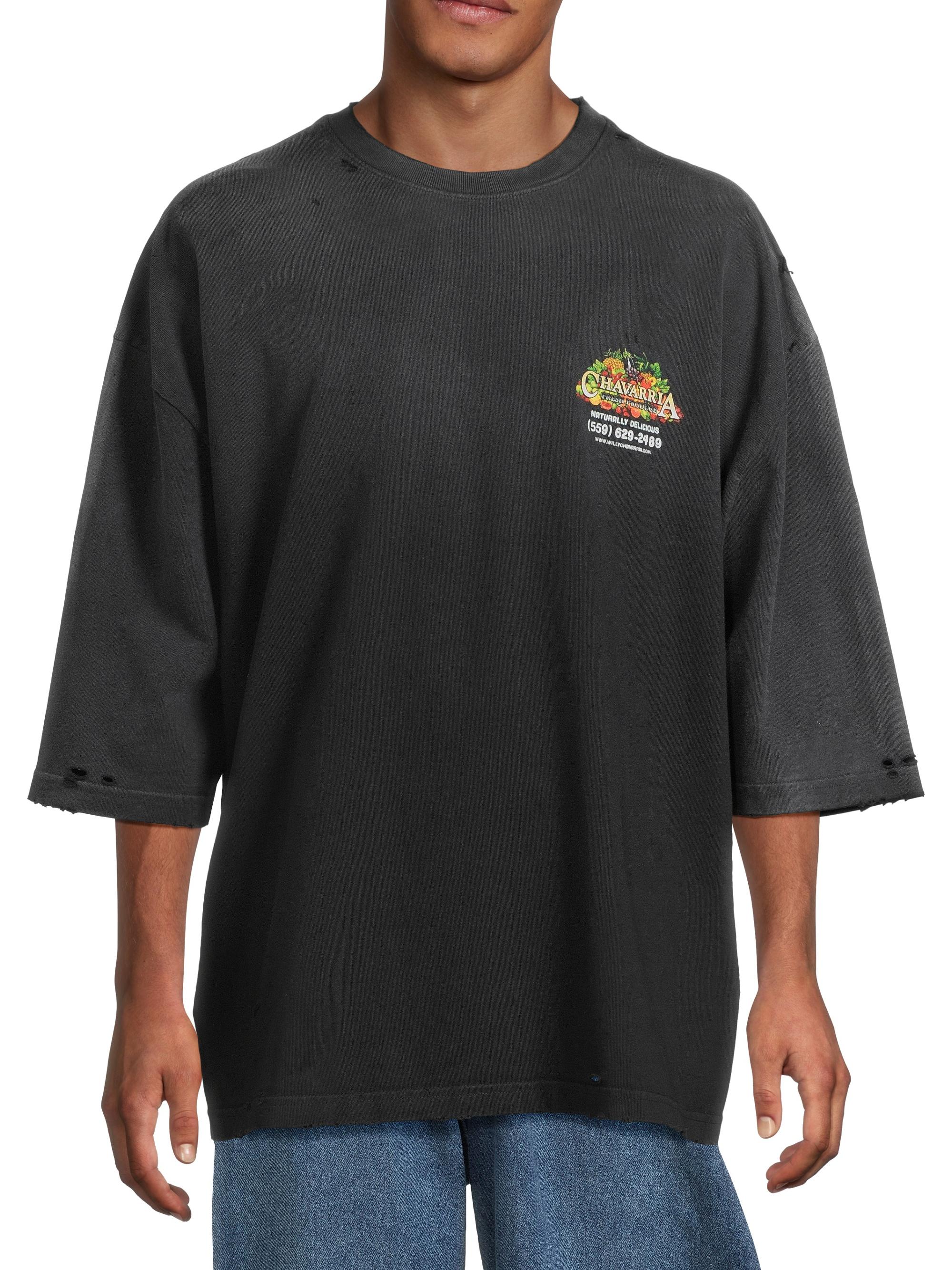 トップス WILLY CHAVARRIA BUFFALO GOLF POLO MESH L Willy Chavarria Buffalo Golf Polo – DARK WAVE