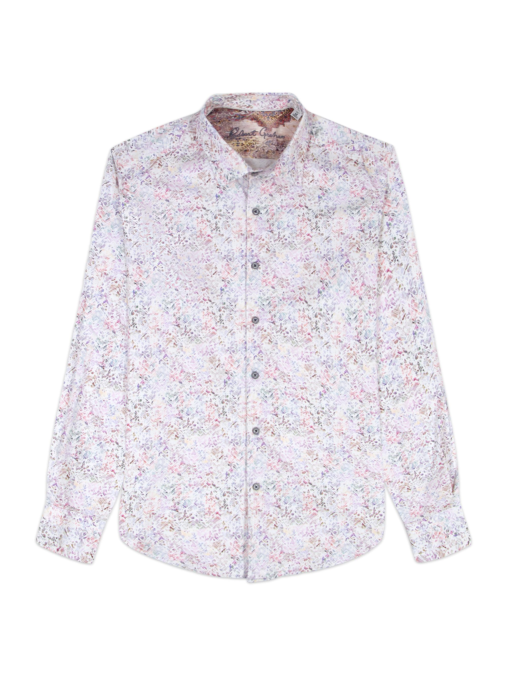 Robert Graham Men's Liverpool Printed Stretch-Cotton Shirt | Thumbnail 8