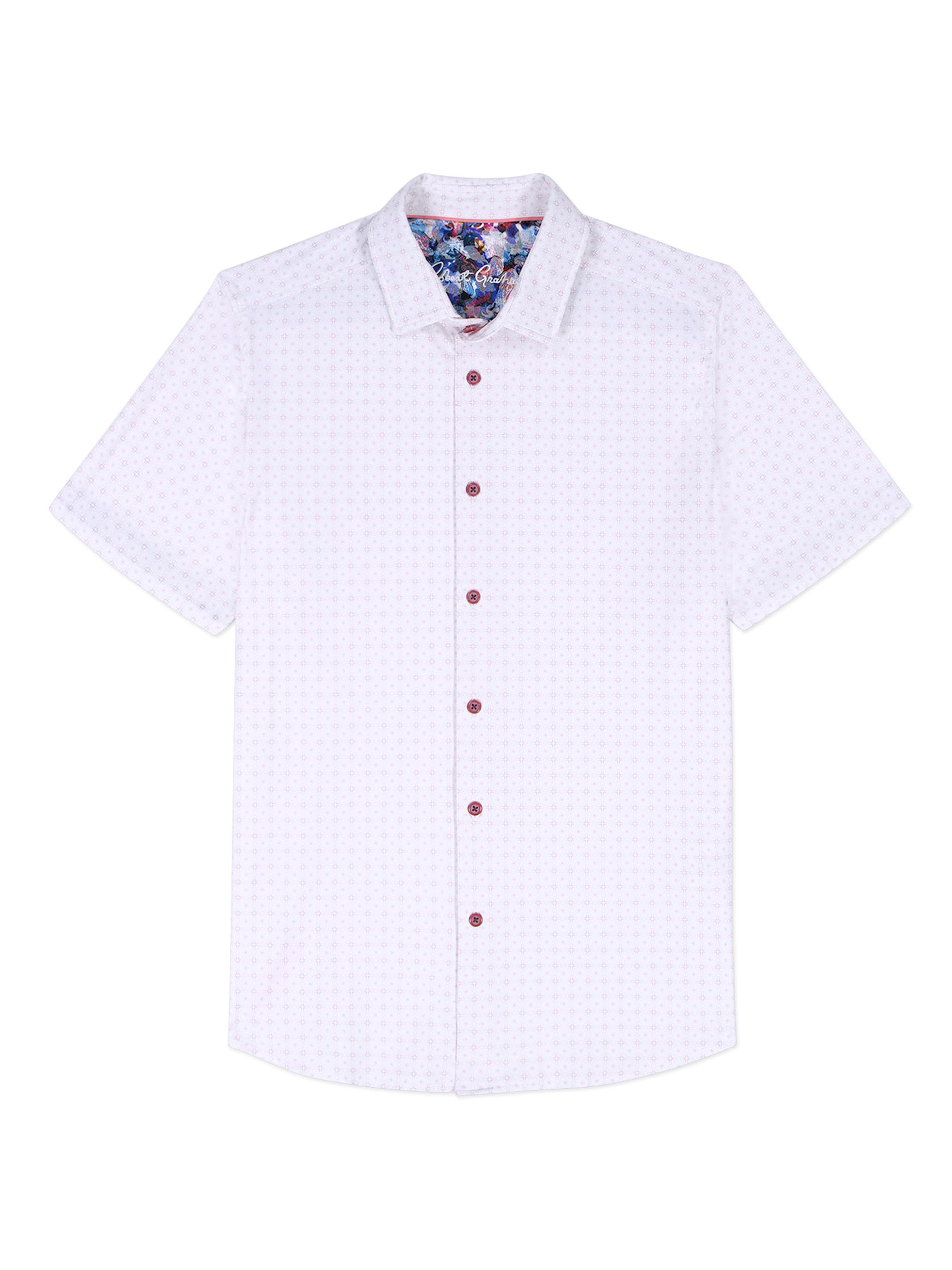 Robert Graham Men's Brompton Knit Shirt - Lilac