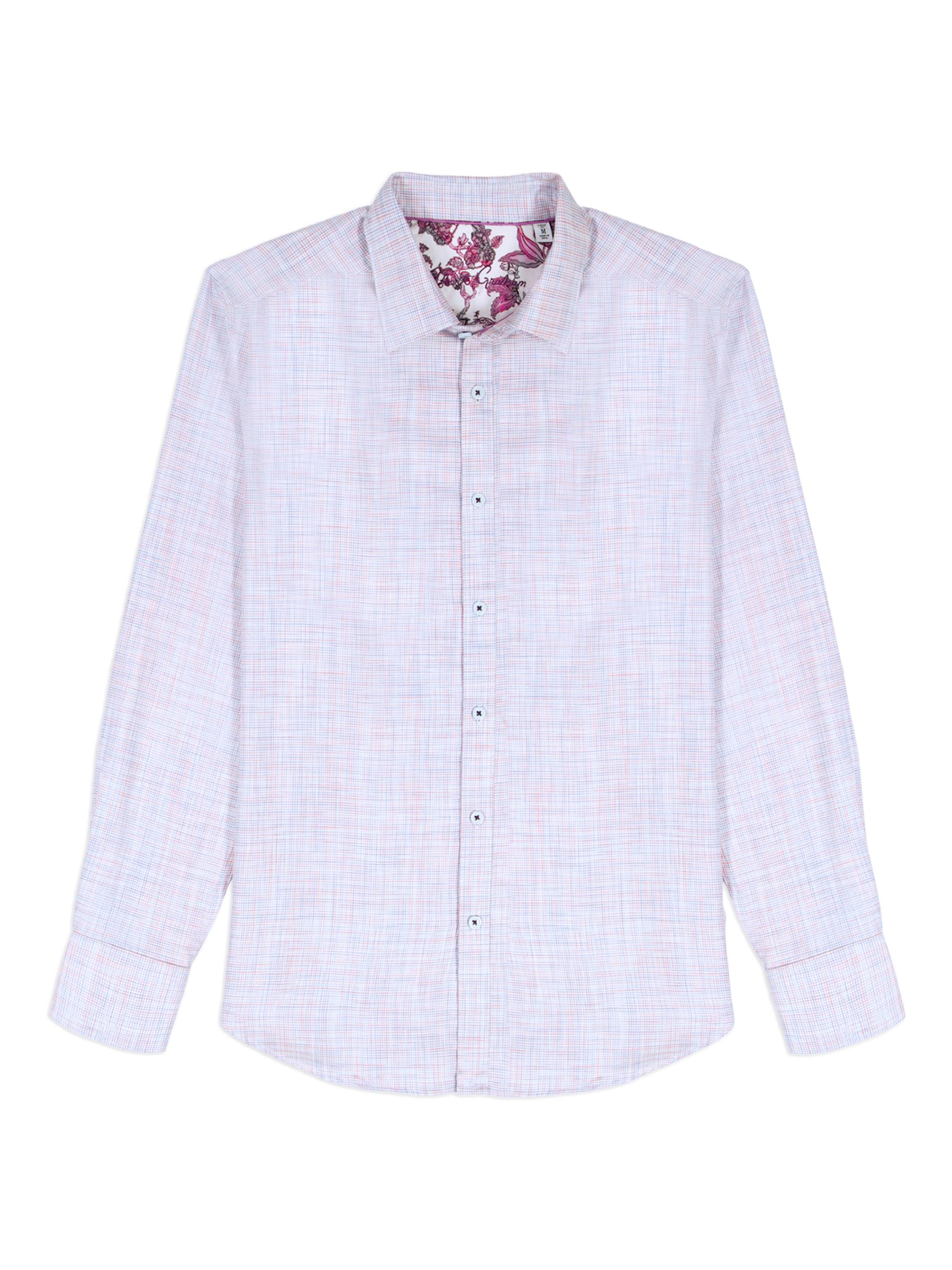 Robert Graham Men's Edison Textured Cotton Shirt