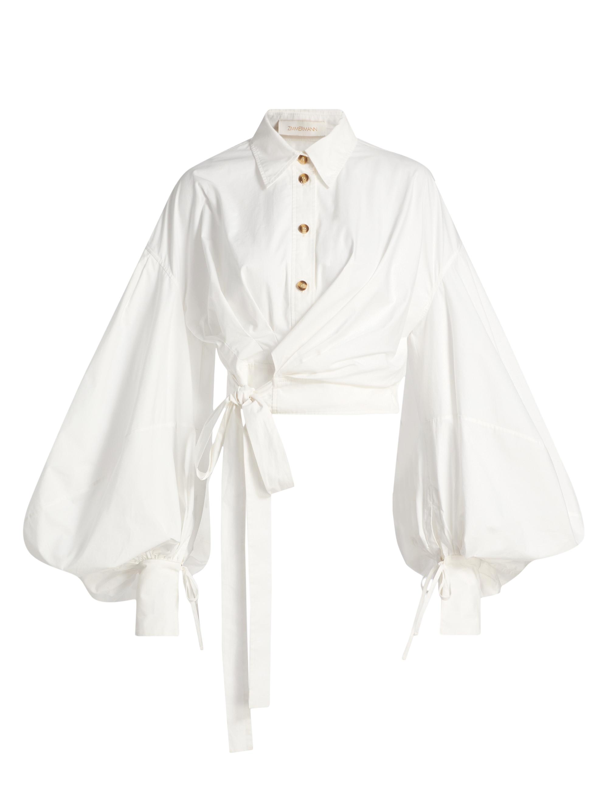 Zimmermann Women's Story 1 Cotton Blouse -