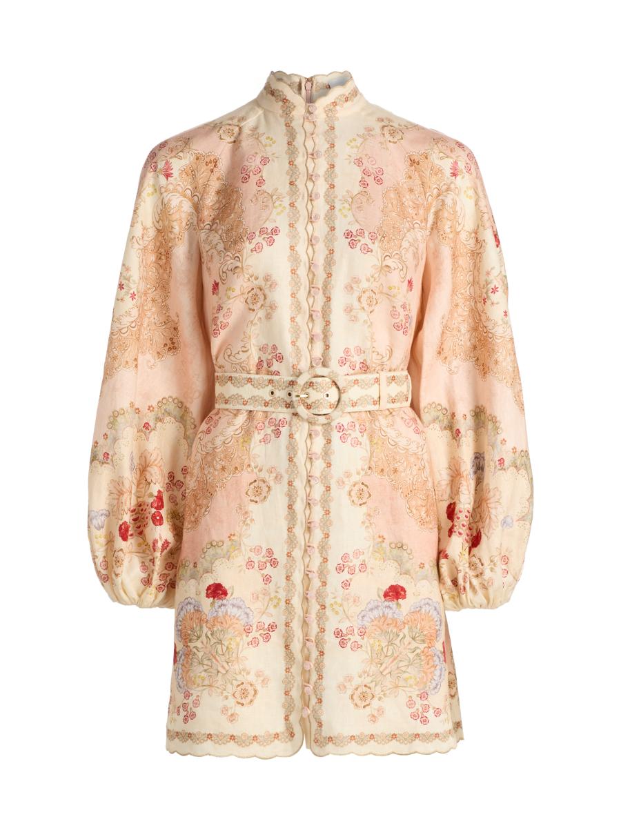 Zimmermann Women's Daylight Linen Minidress