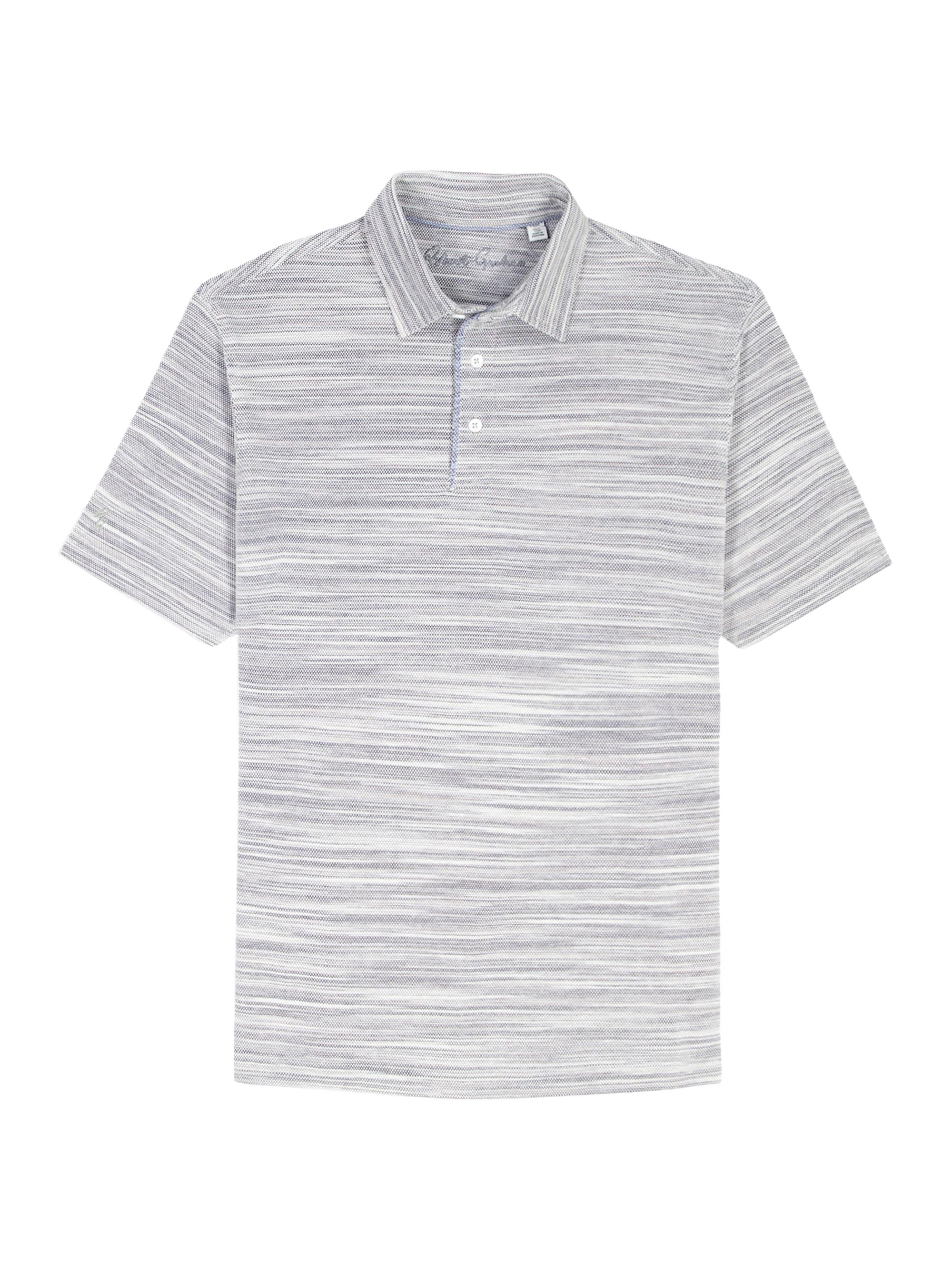 Robert Graham Men's Bogner Knit Polo Shirt - White