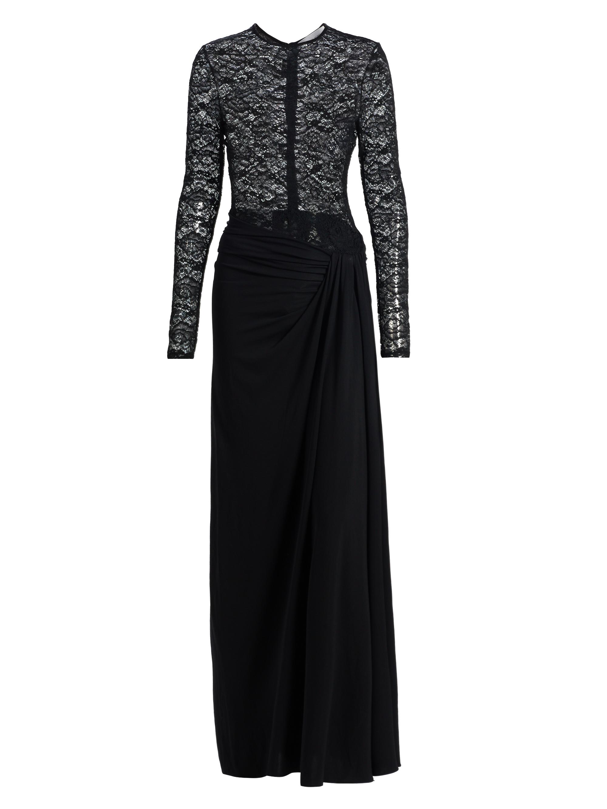Ronny Kobo Women's Amalyia Lace Maxi Dress - Black