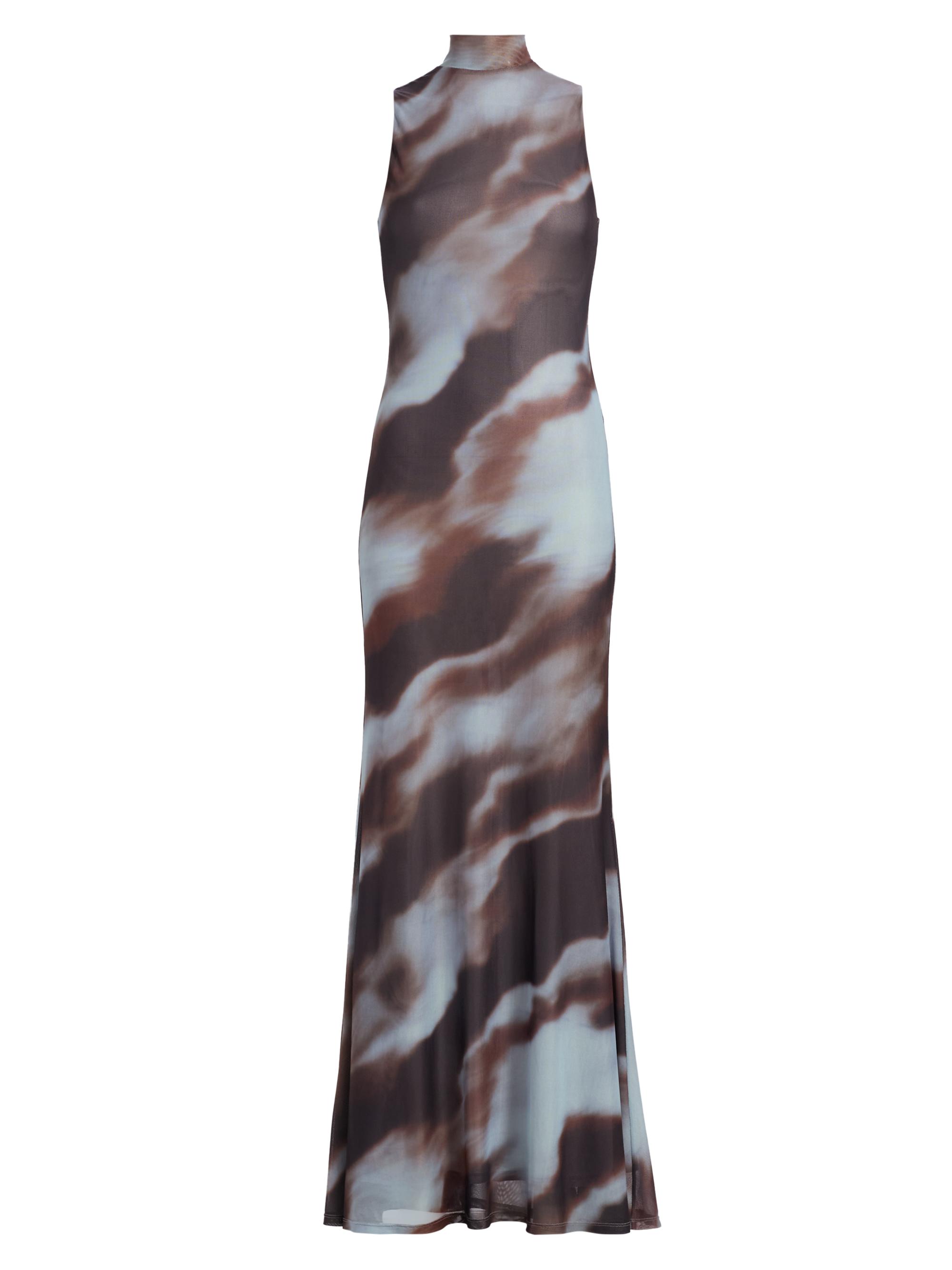 Ronny Kobo Women's Morell Abstract Sleeveless Maxi Dress - Pastel Multi