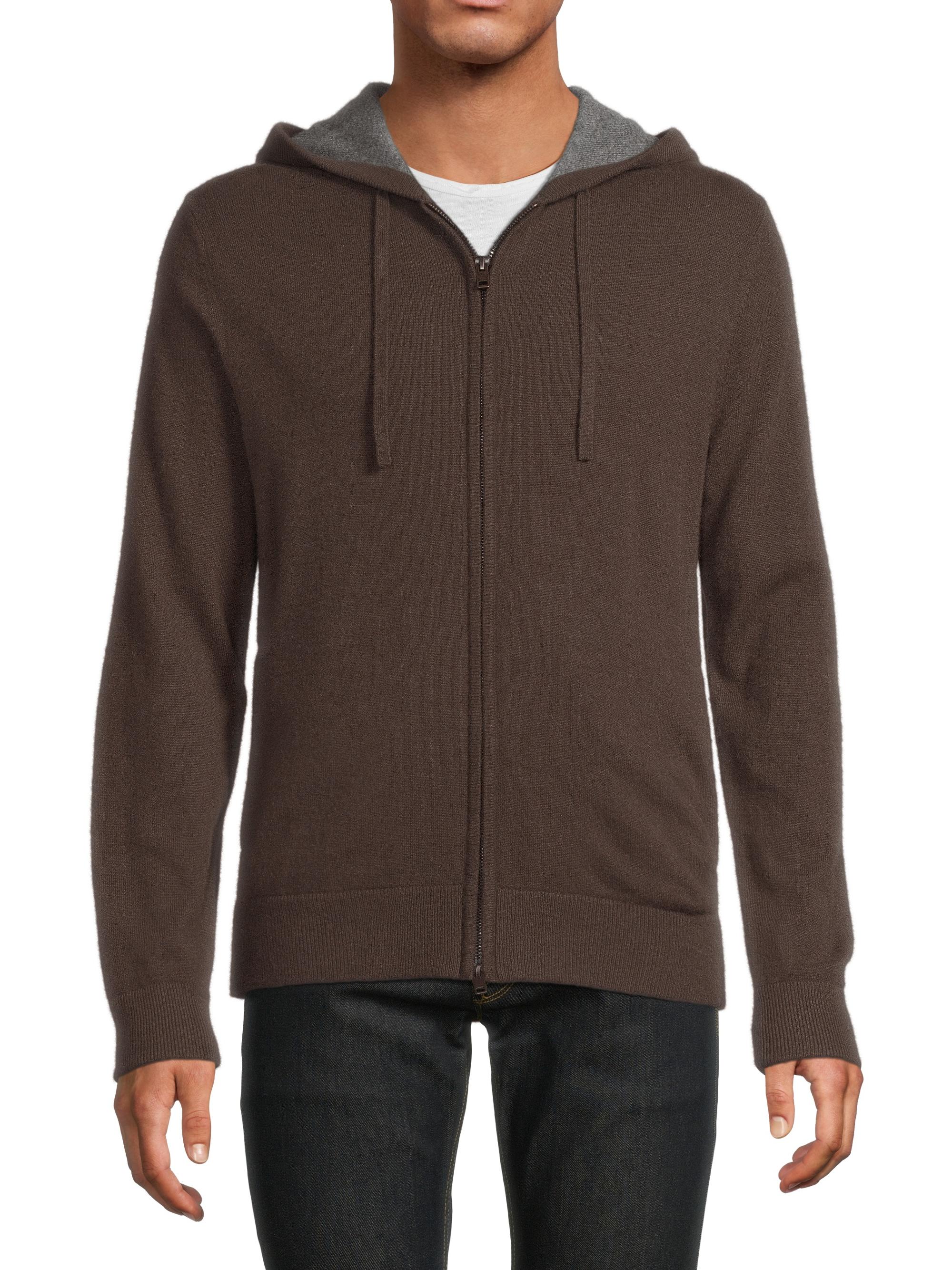Vince Zip-Through Cashmere Hoodie | Saks Fifth Avenue