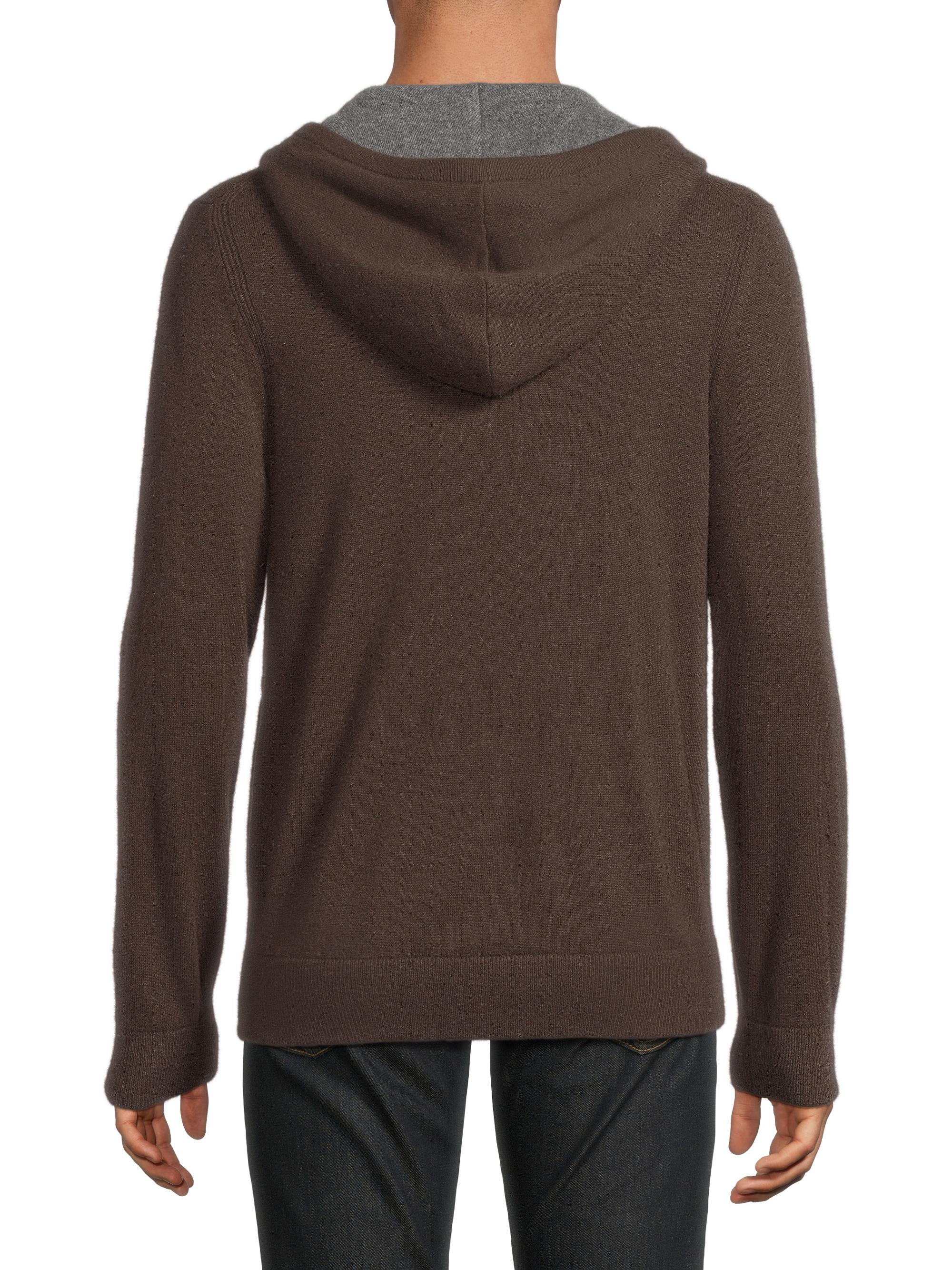 Vince Zip-Through Cashmere Hoodie | Saks Fifth Avenue