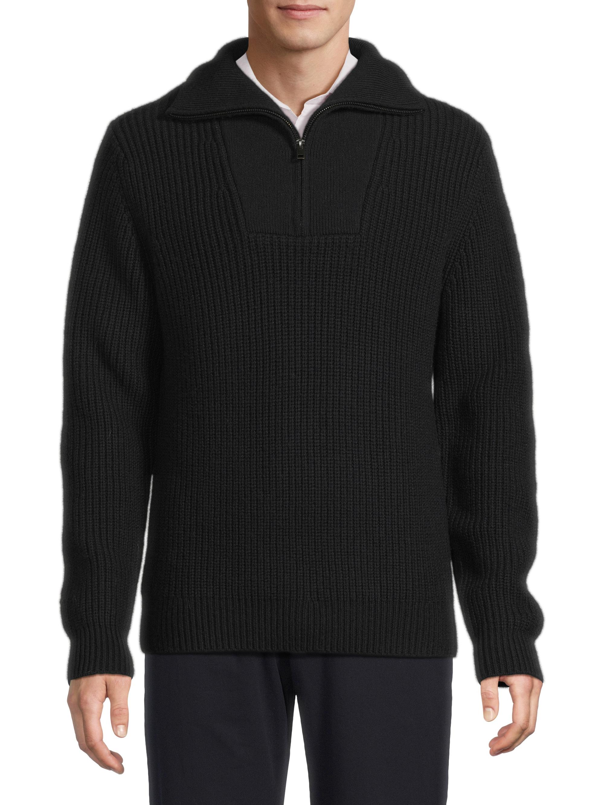 Vince Heirloom Shaker Quarter-Zip Pullover Sweater | Saks Fifth Avenue