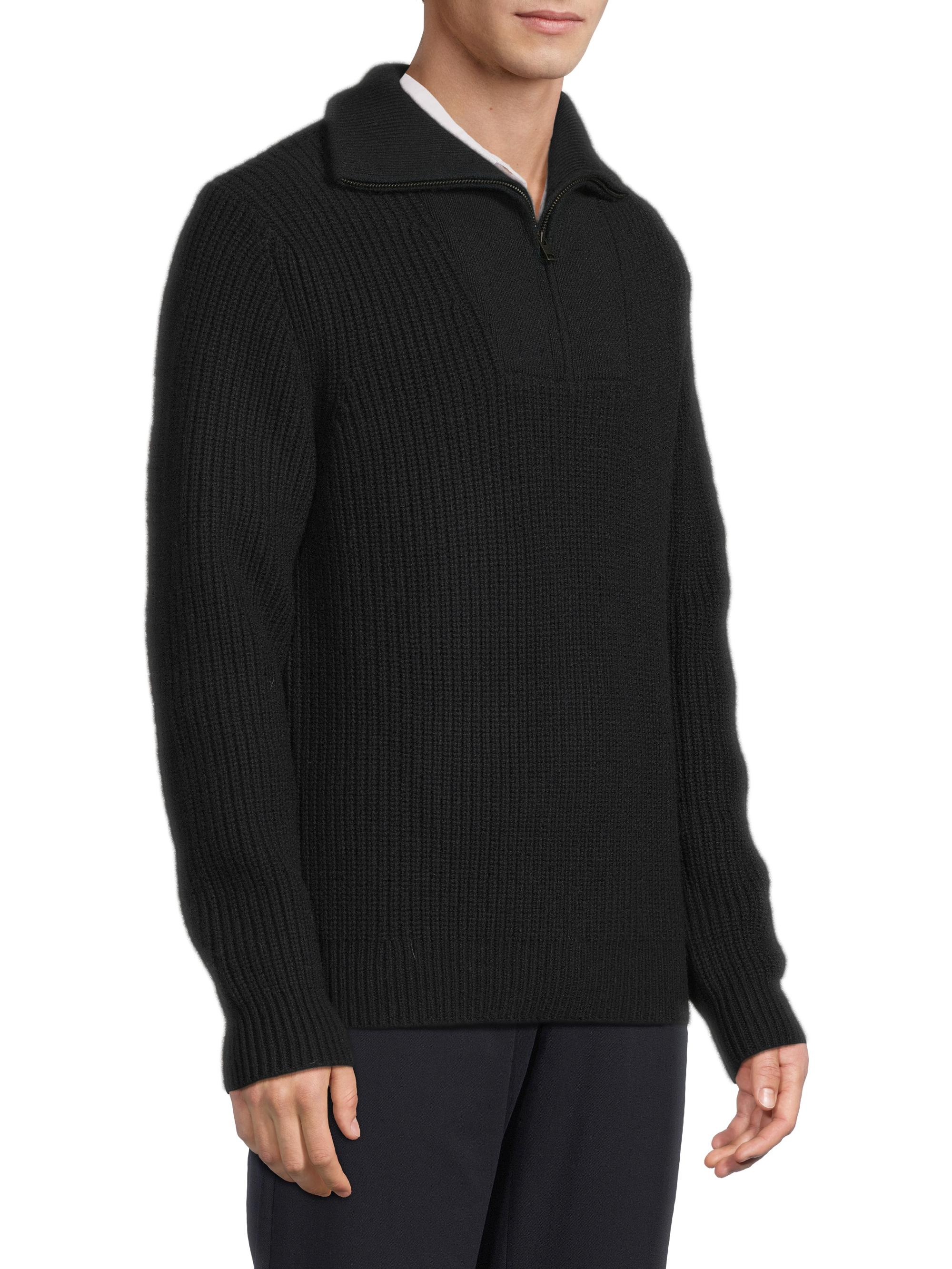 Vince Heirloom Shaker Quarter-Zip Pullover Sweater | Saks Fifth Avenue