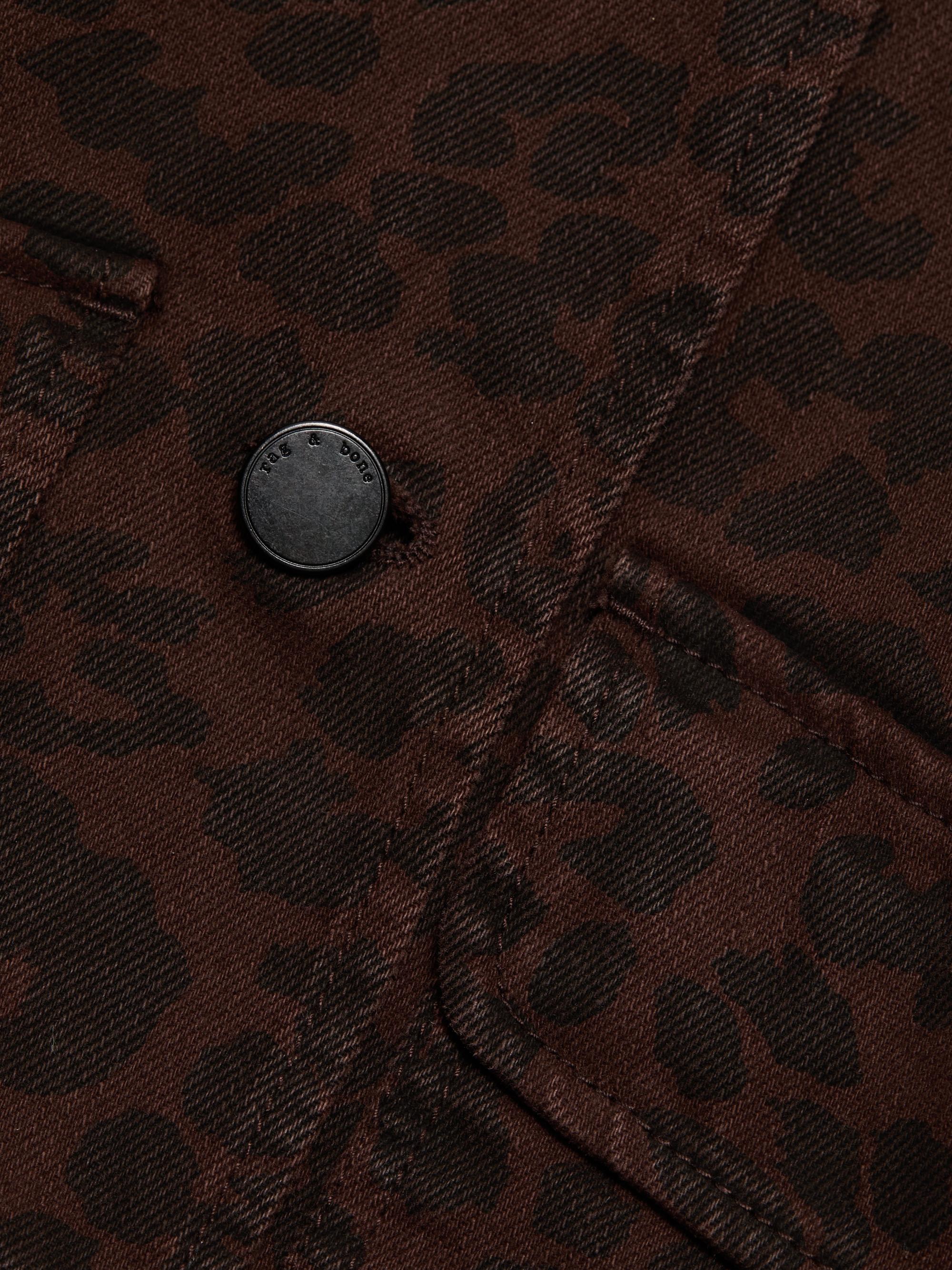 rag & bone Natalia Leopard-Print Cotton Jacket | Saks Fifth Avenue