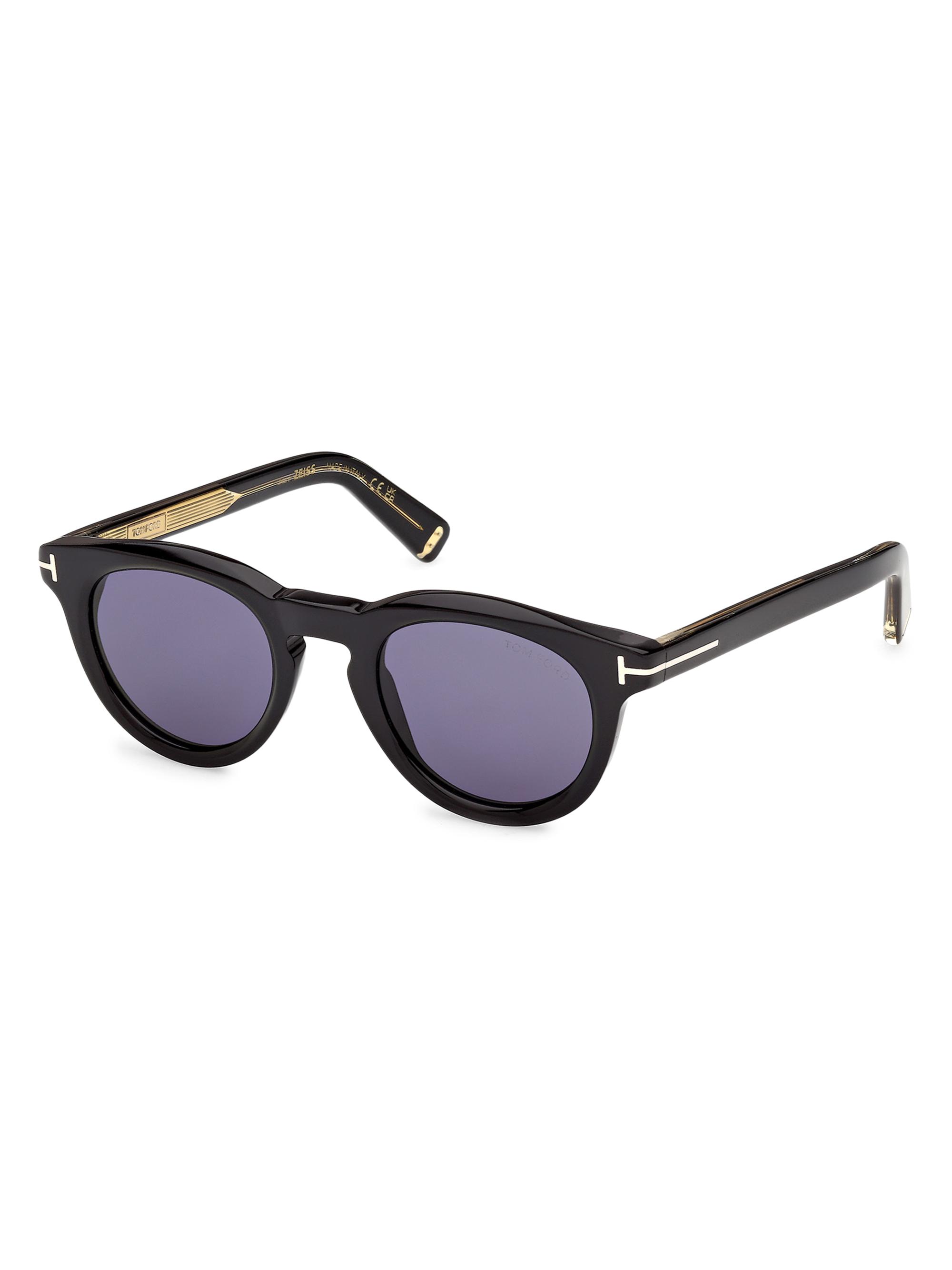 TOM FORD 47MM Round Sunglasses | Saks Fifth Avenue