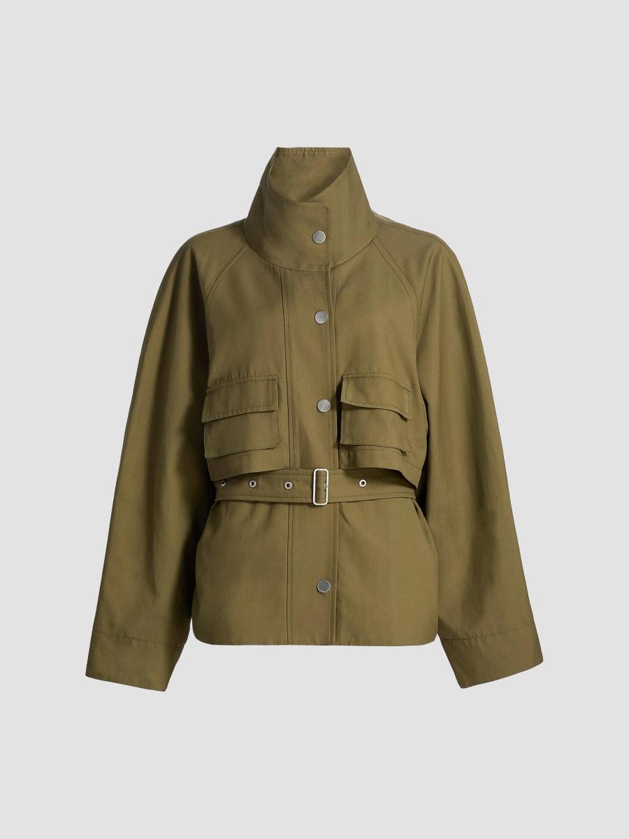 3.1 Phillip Lim Twill Belted Utility Jacket | Saks Fifth Avenue