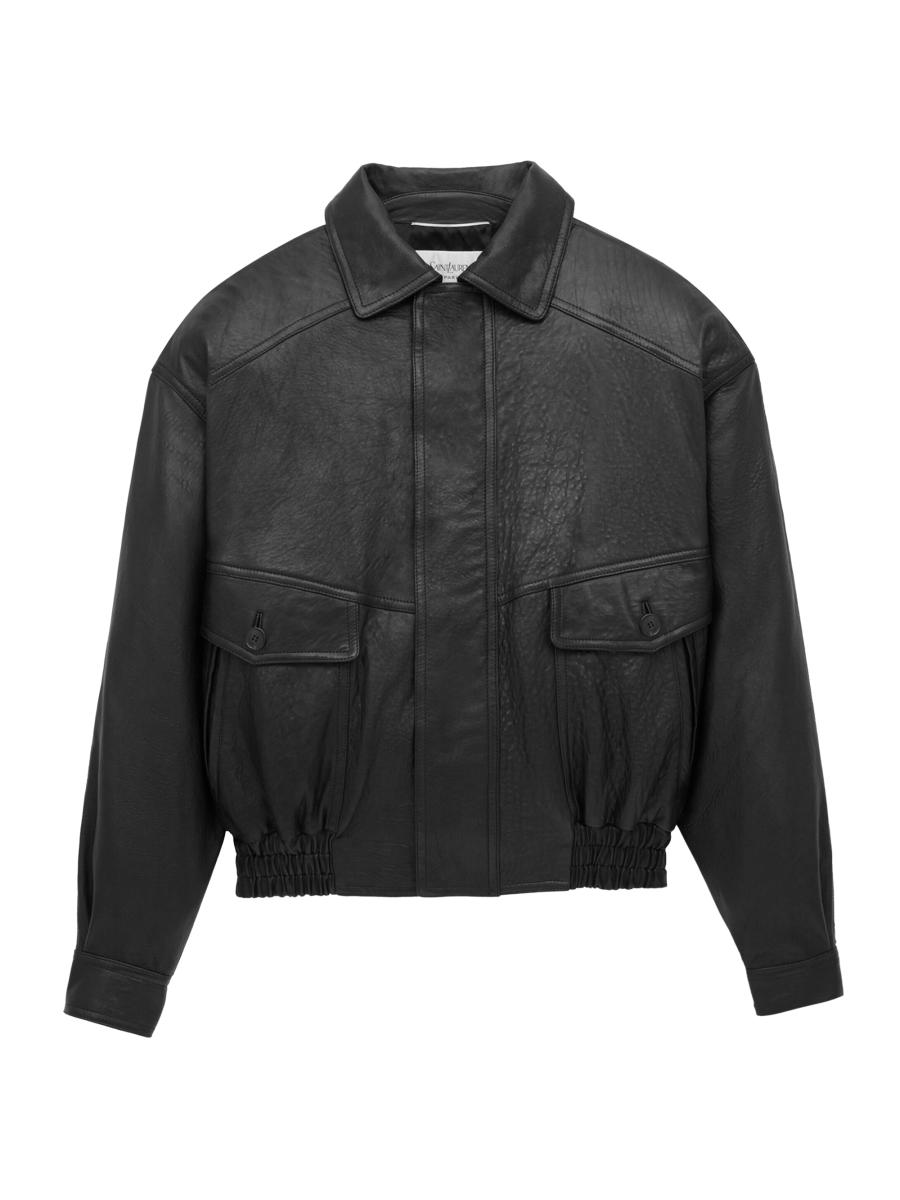 SAINT LAURENT ムートンボンバージャケット ムートン Saint Laurent(サンローラン) アウター・ジャケット(メンズ